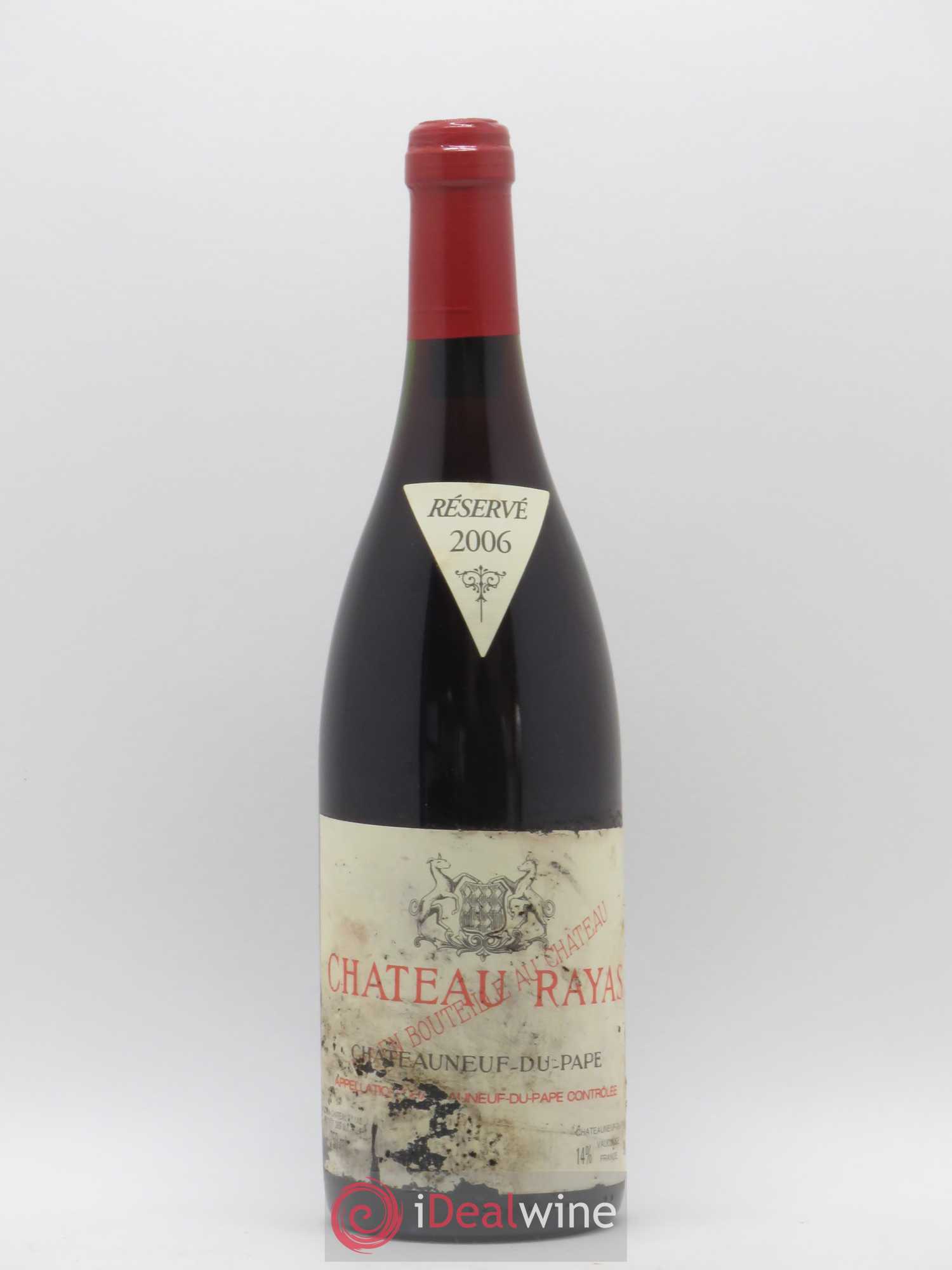 Châteauneuf-du-Pape Château Rayas Emmanuel Reynaud 2006 - Lot de 1 bouteille - 0