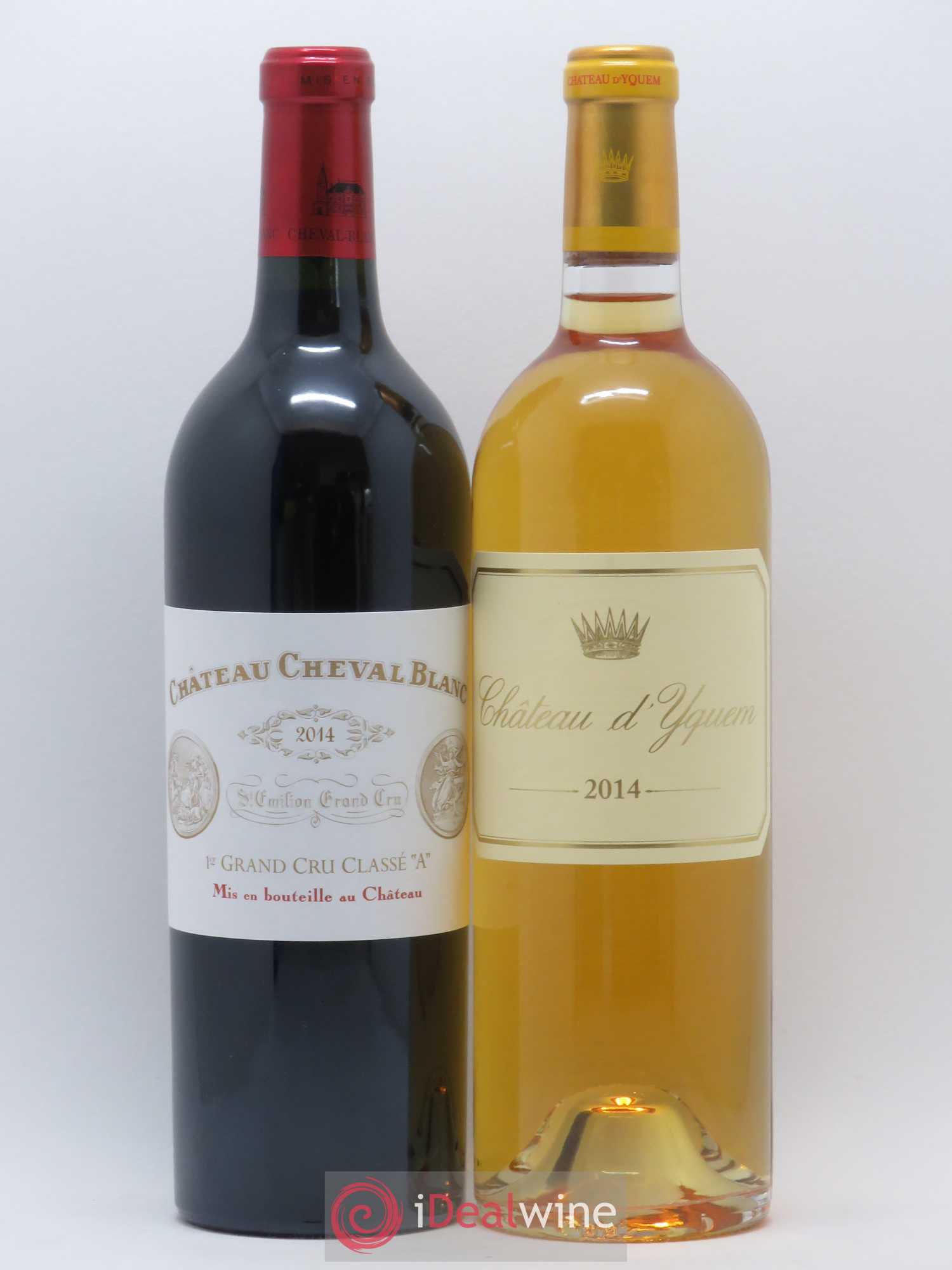 Caisse Collection Duclot 2014 Petrus Cheval Blanc Margaux Yquem Haut-Brion Lafite Rothschild Mission Haut-Brion Mouton Rothschild 2014 - Posten von 8 Flaschen - 1