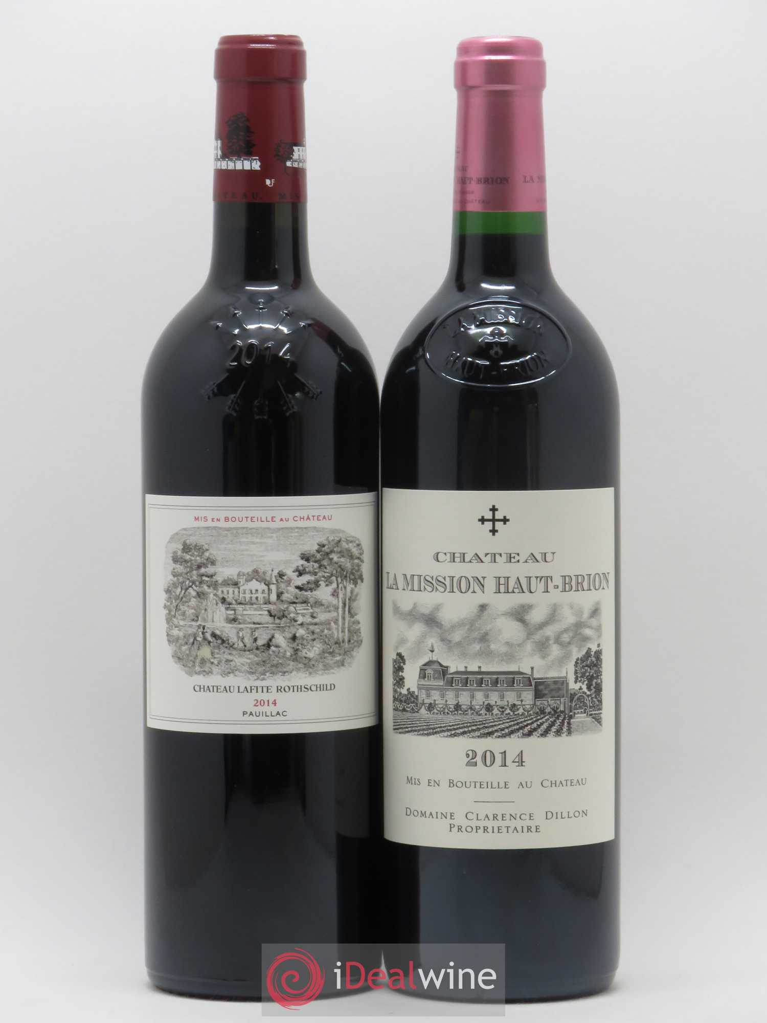 Caisse Collection Duclot 2014 Petrus Cheval Blanc Margaux Yquem Haut-Brion Lafite Rothschild Mission Haut-Brion Mouton Rothschild 2014 - Posten von 8 Flaschen - 3