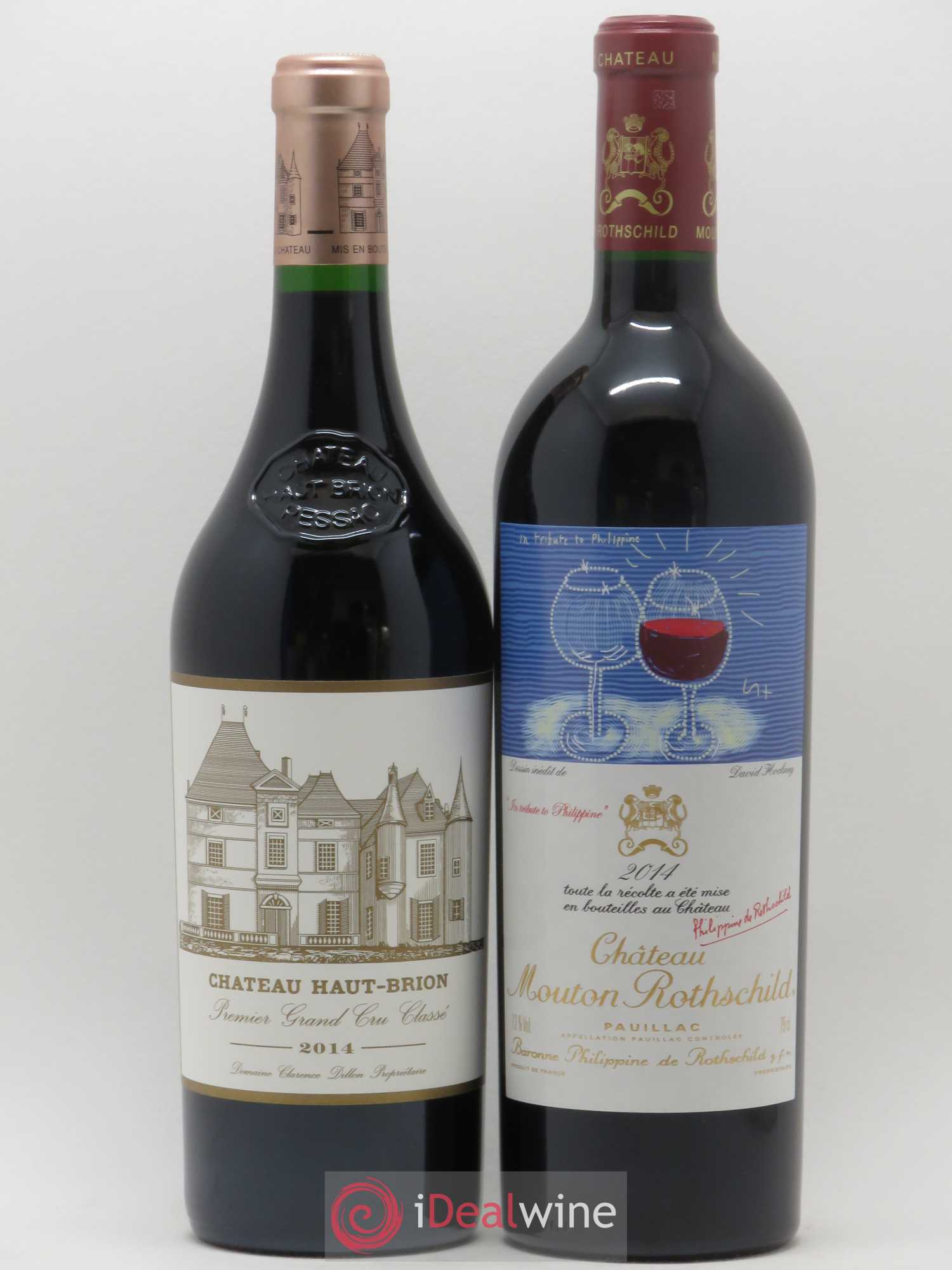 Caisse Collection Duclot 2014 Petrus Cheval Blanc Margaux Yquem Haut-Brion Lafite Rothschild Mission Haut-Brion Mouton Rothschild 2014 - Posten von 8 Flaschen - 7