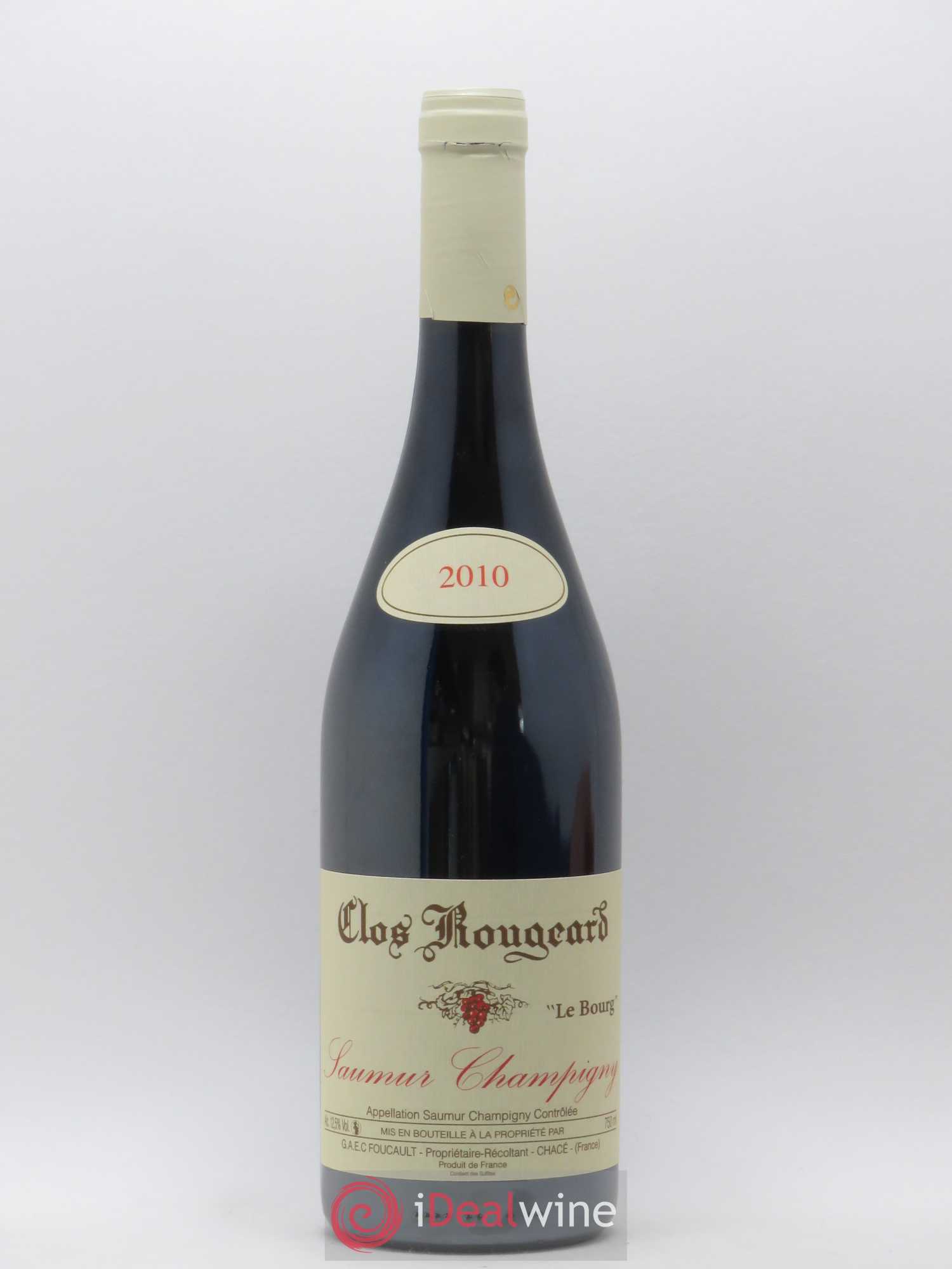 Saumur-Champigny Le Bourg Clos Rougeard 2010 - Lot de 1 bouteille - 0