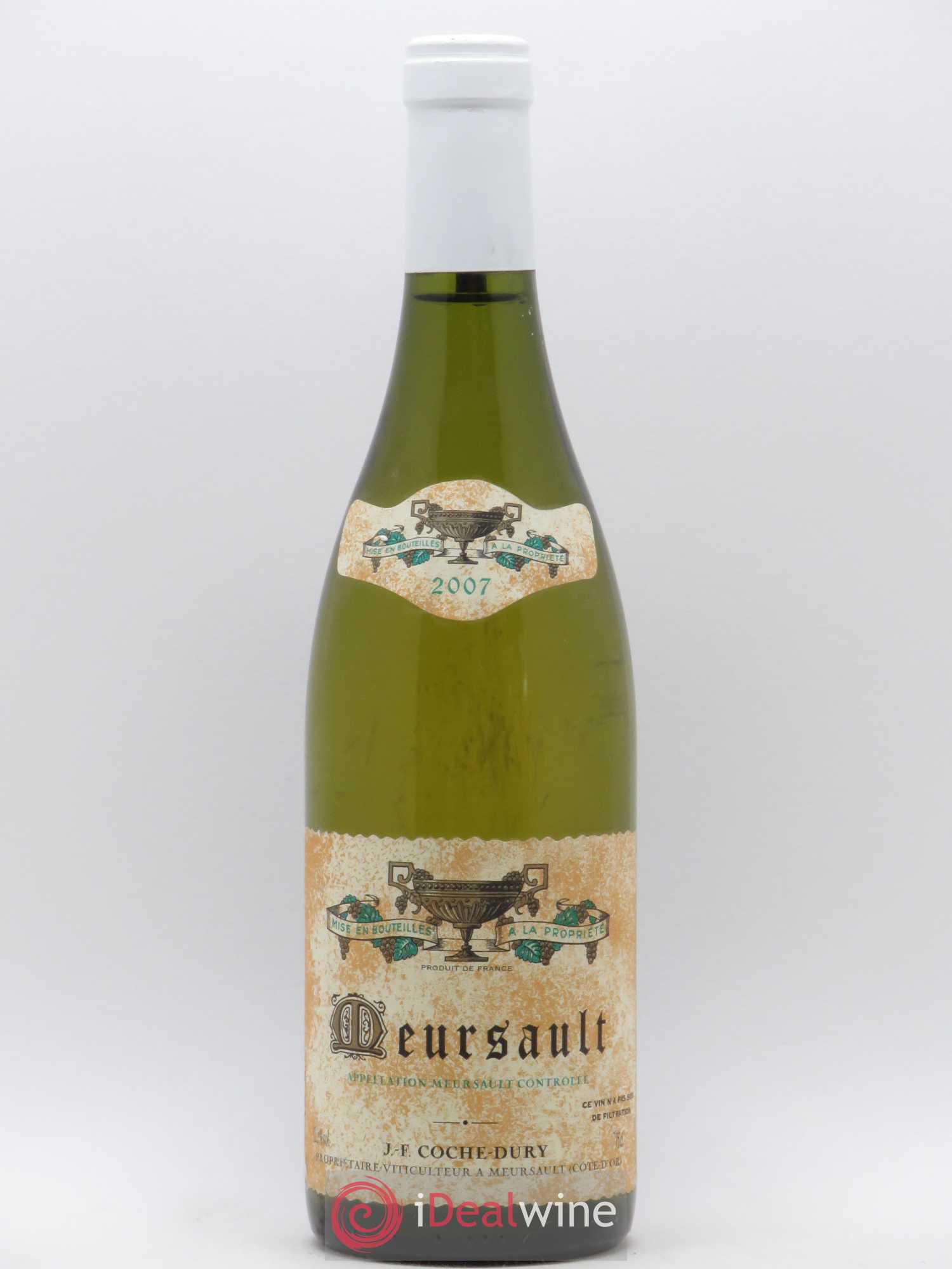 Meursault Coche Dury (Domaine) 2007 - Lot de 1 bouteille - 0