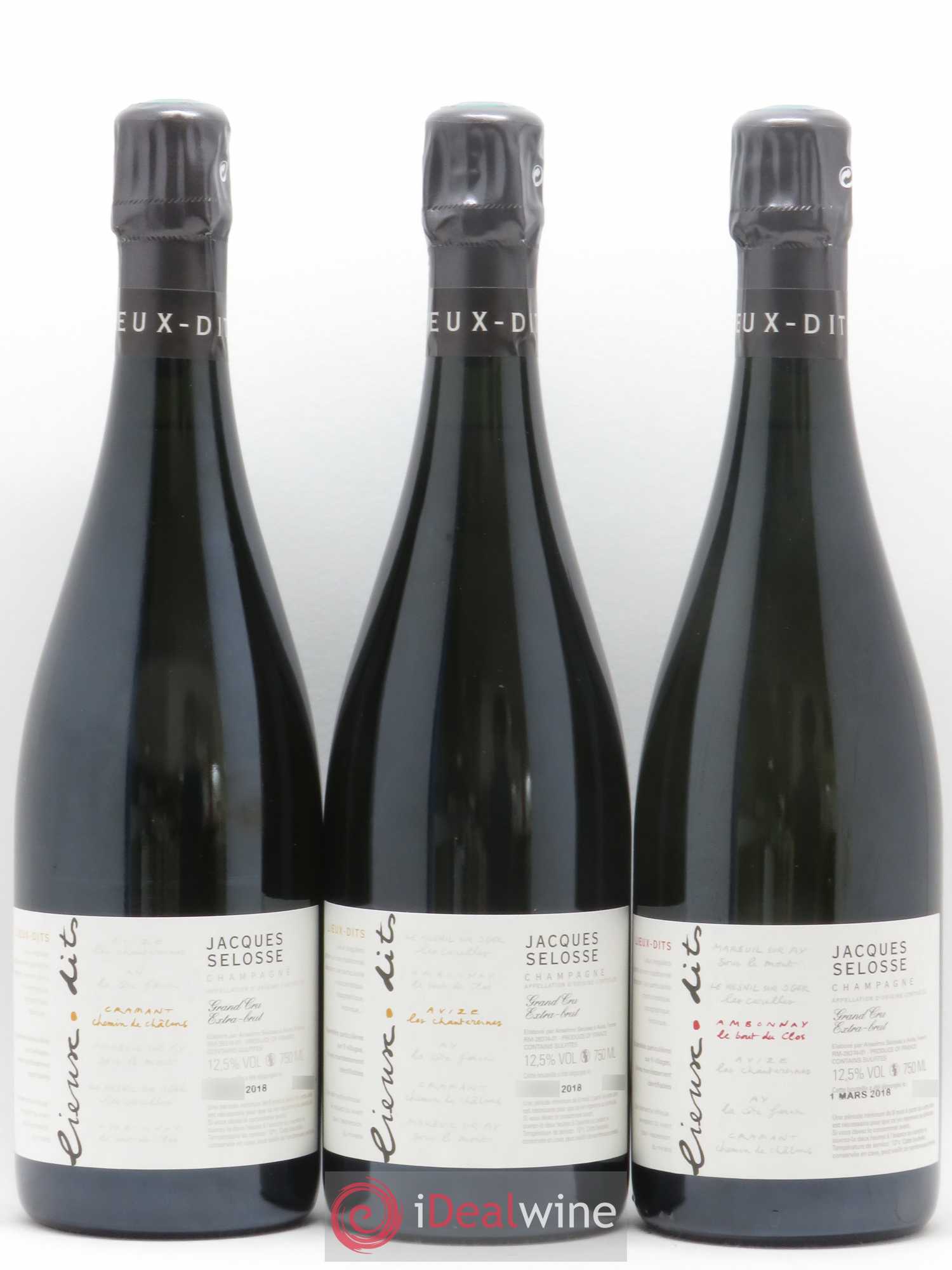 Caisse Collection Lieux-dits Jacques Selosse - Lot de 6 bouteilles - 2