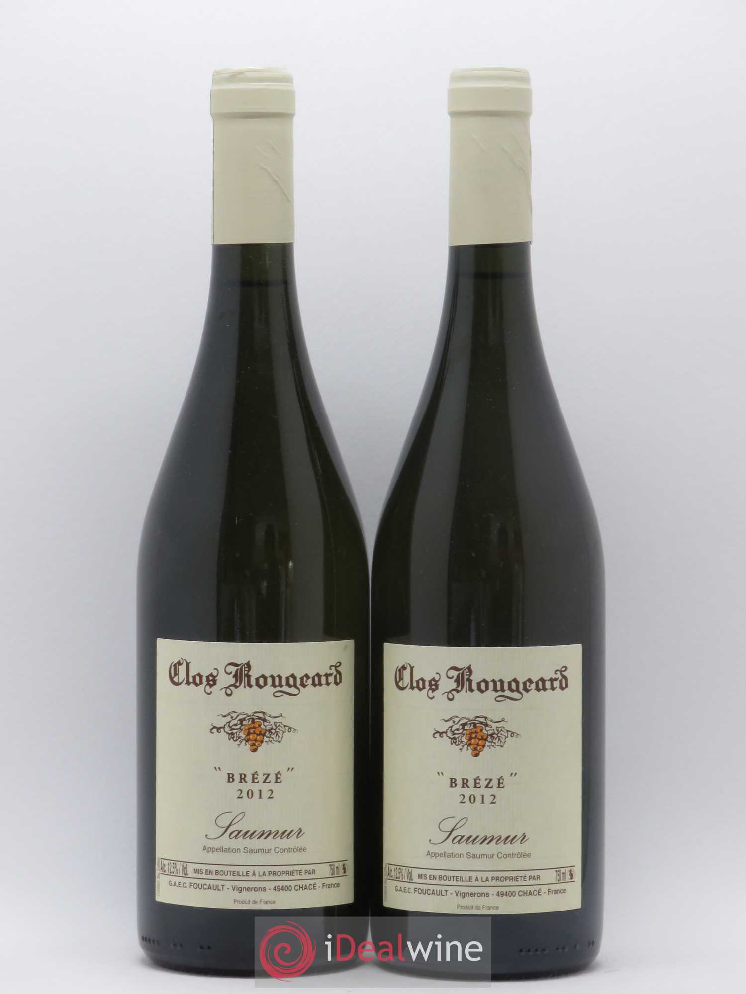 Saumur Brézé Clos Rougeard 2012 - Posten von 2 Flaschen - 0