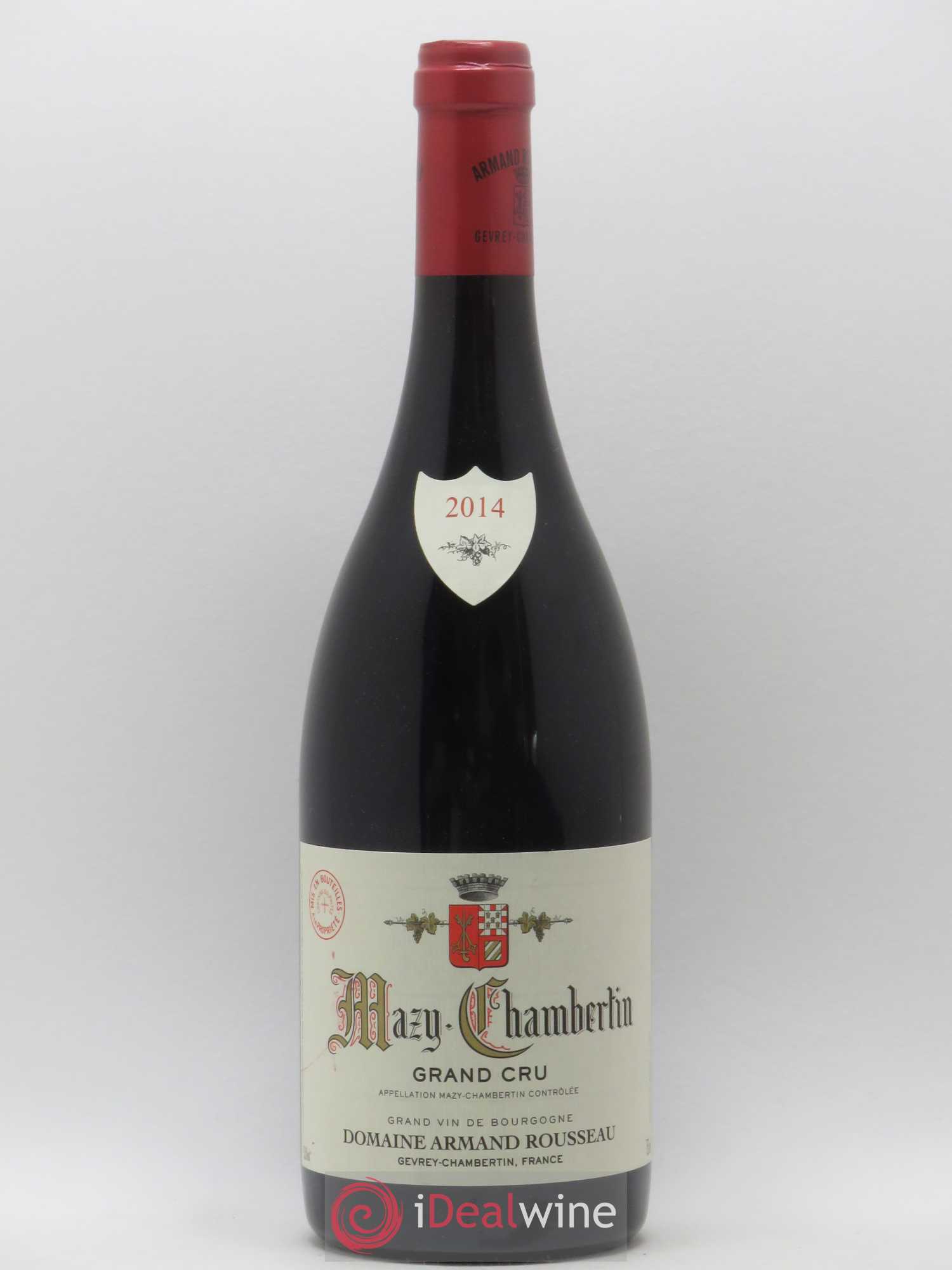 Mazis-Chambertin Grand Cru Armand Rousseau (Domaine) 2014 - Lot de 1 bouteille - 0
