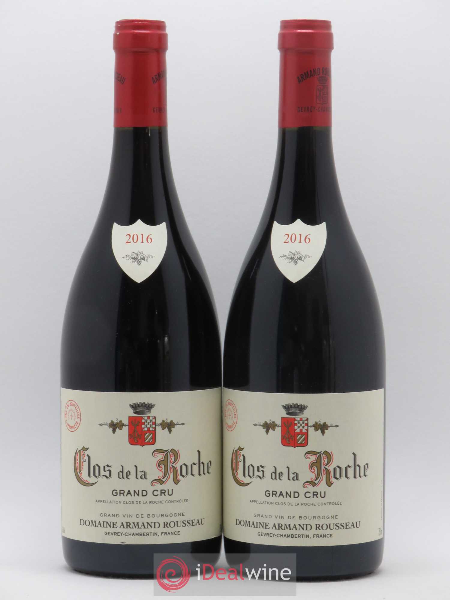 Clos de la Roche Grand Cru Armand Rousseau (Domaine) 2016 - Posten von 2 Flaschen - 0