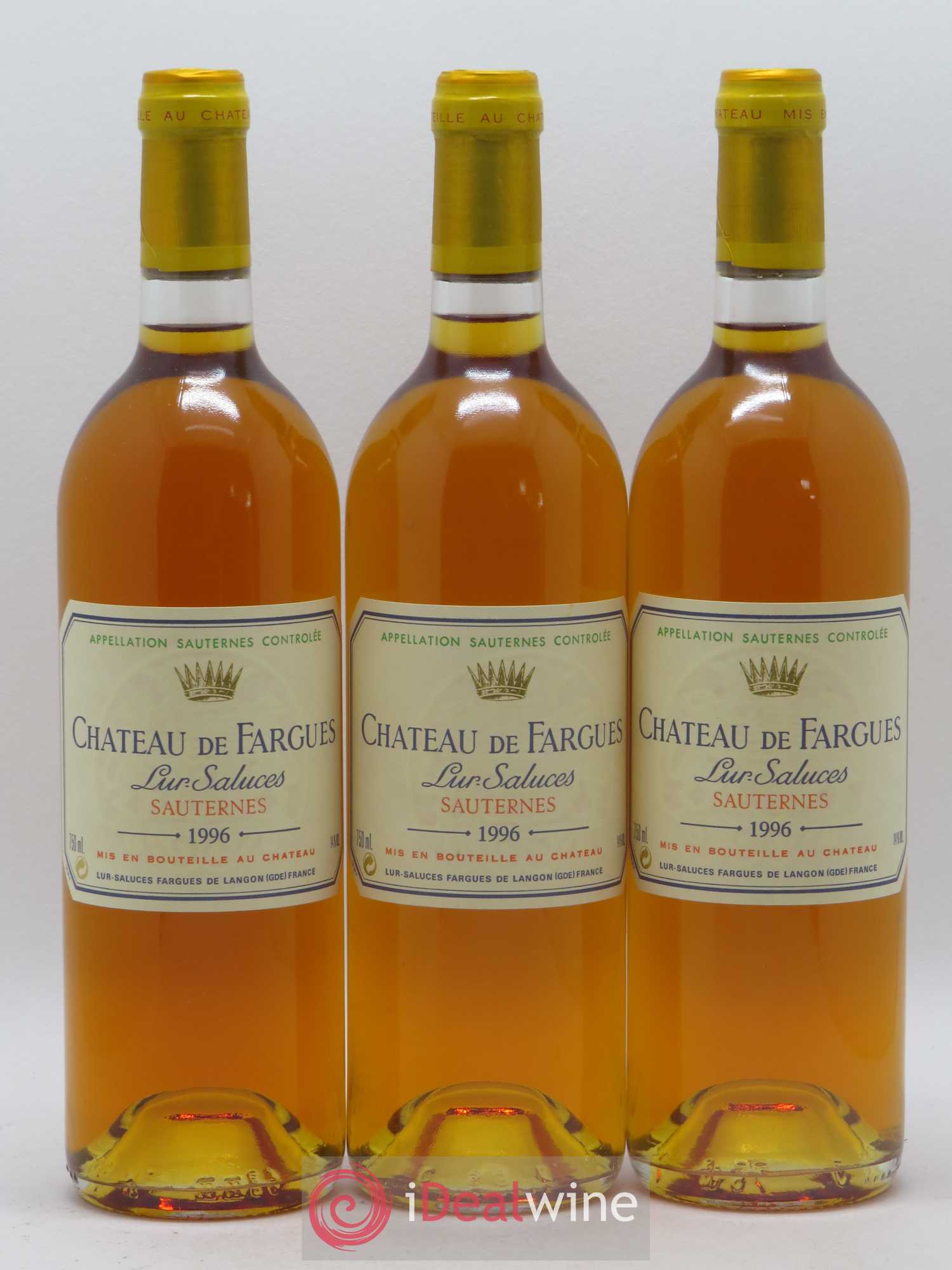 Château de Fargues 1996 - Lotto di 12 bottiglie - 4