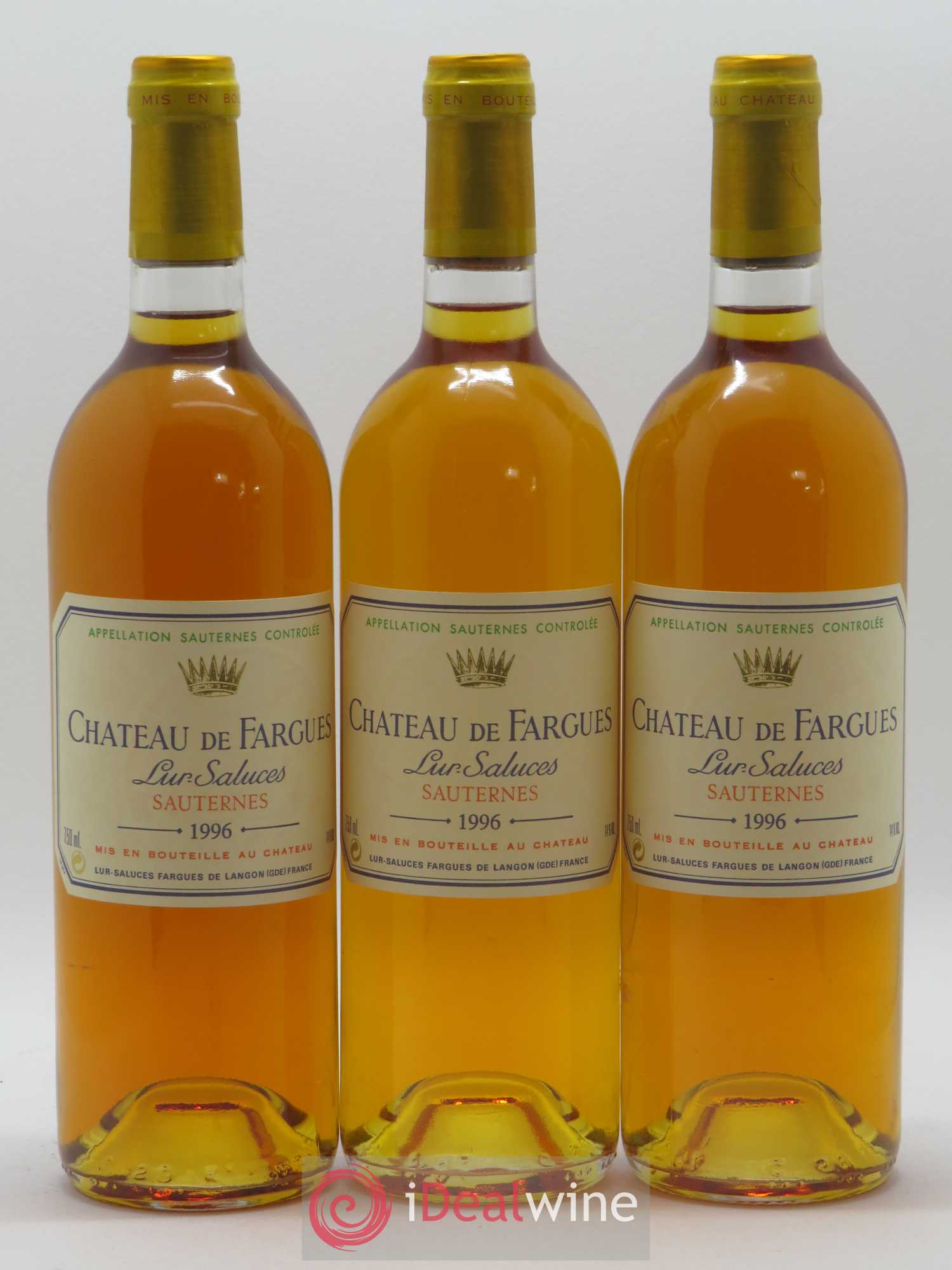 Château de Fargues 1996 - Lotto di 12 bottiglie - 1