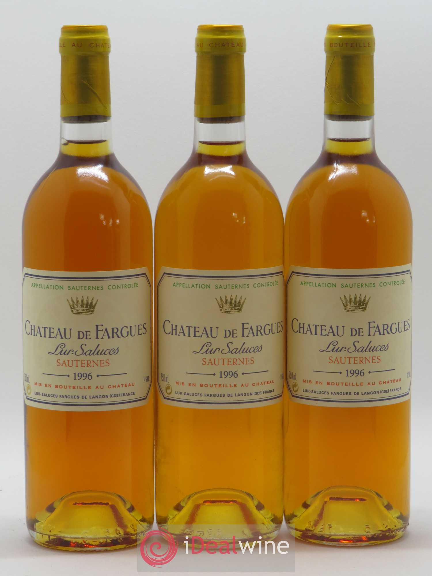 Château de Fargues 1996 - Lotto di 12 bottiglie - 3