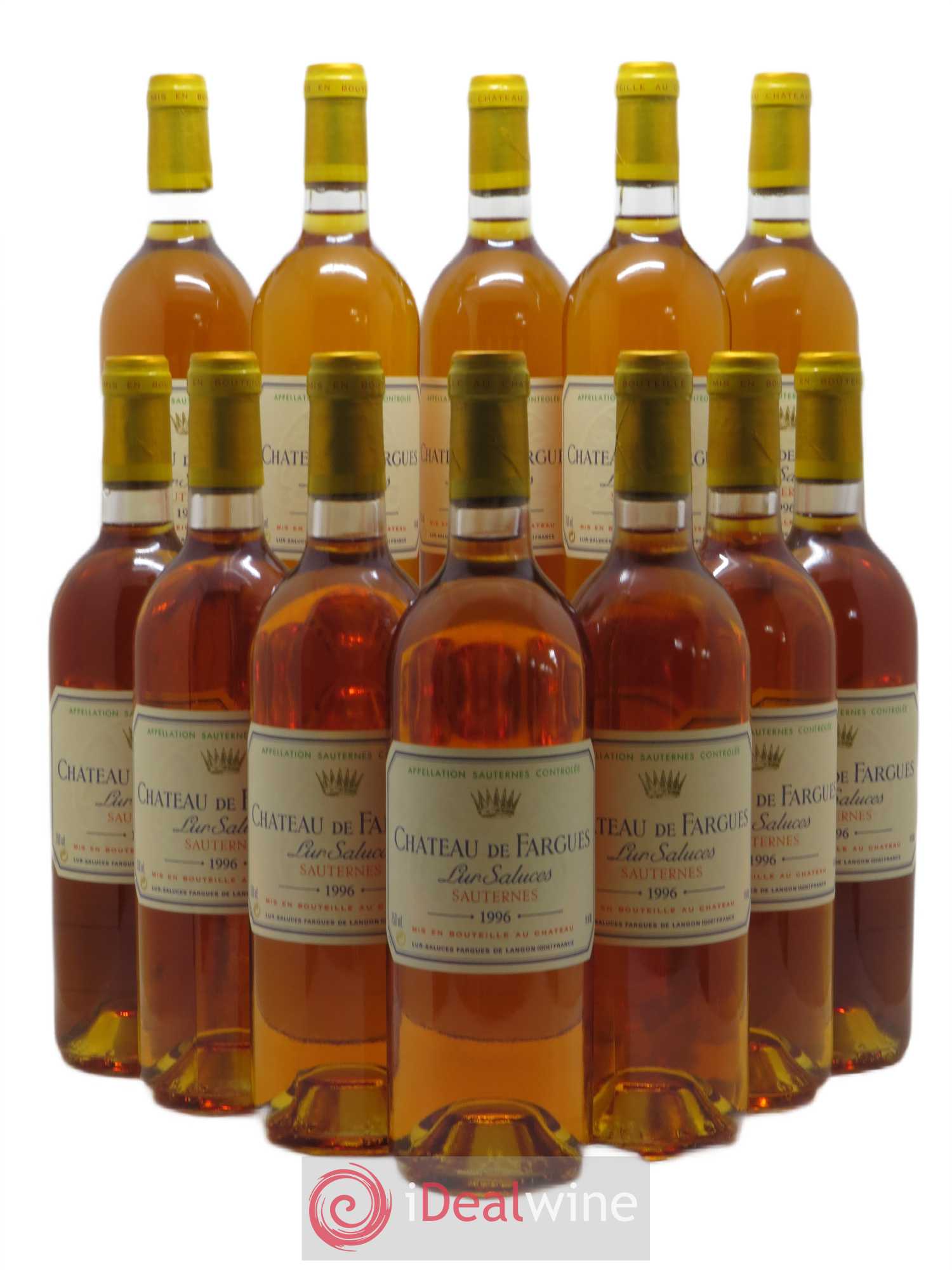 Château de Fargues 1996 - Lotto di 12 bottiglie - 0