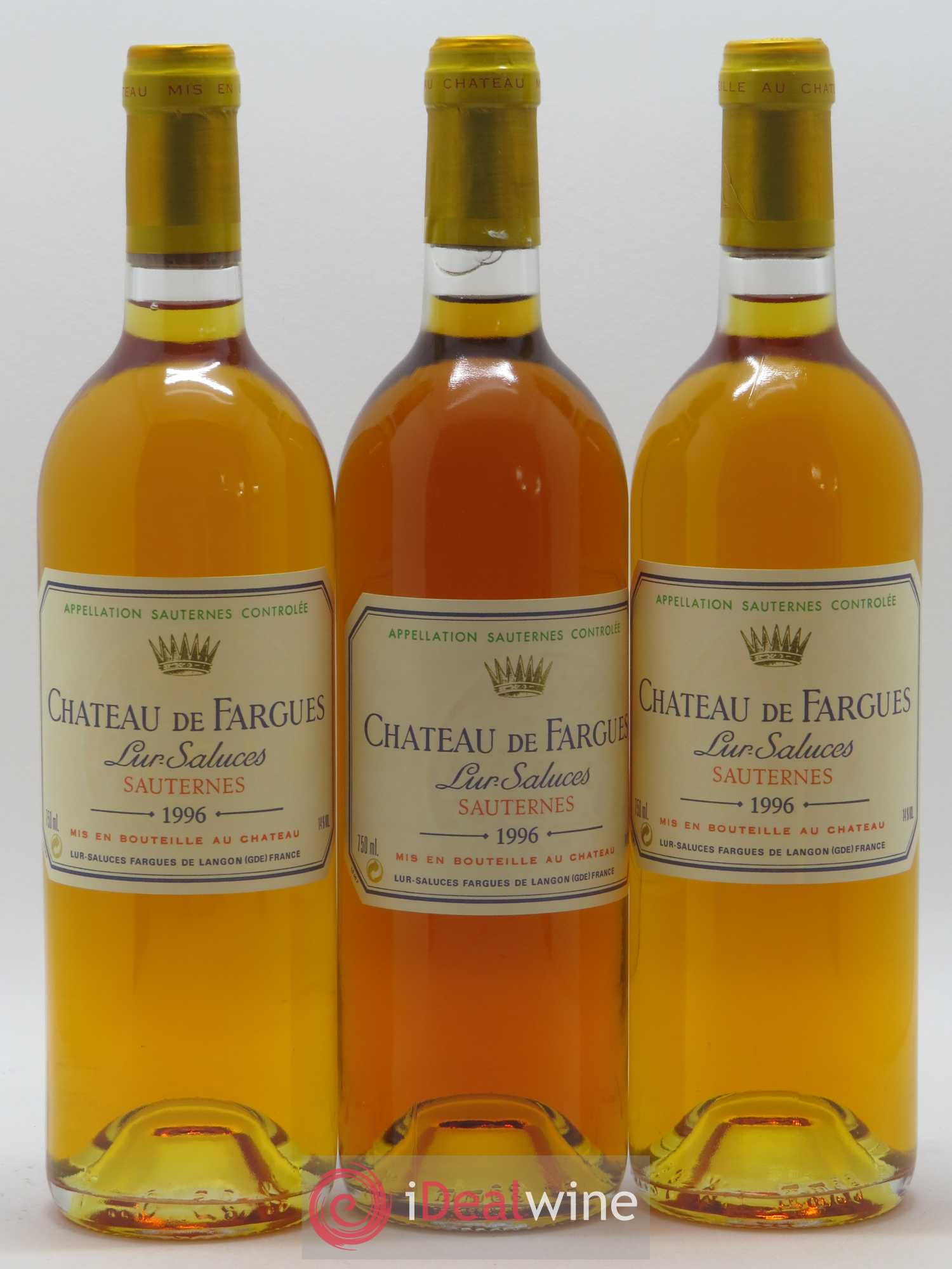 Château de Fargues 1996 - Lotto di 12 bottiglie - 2