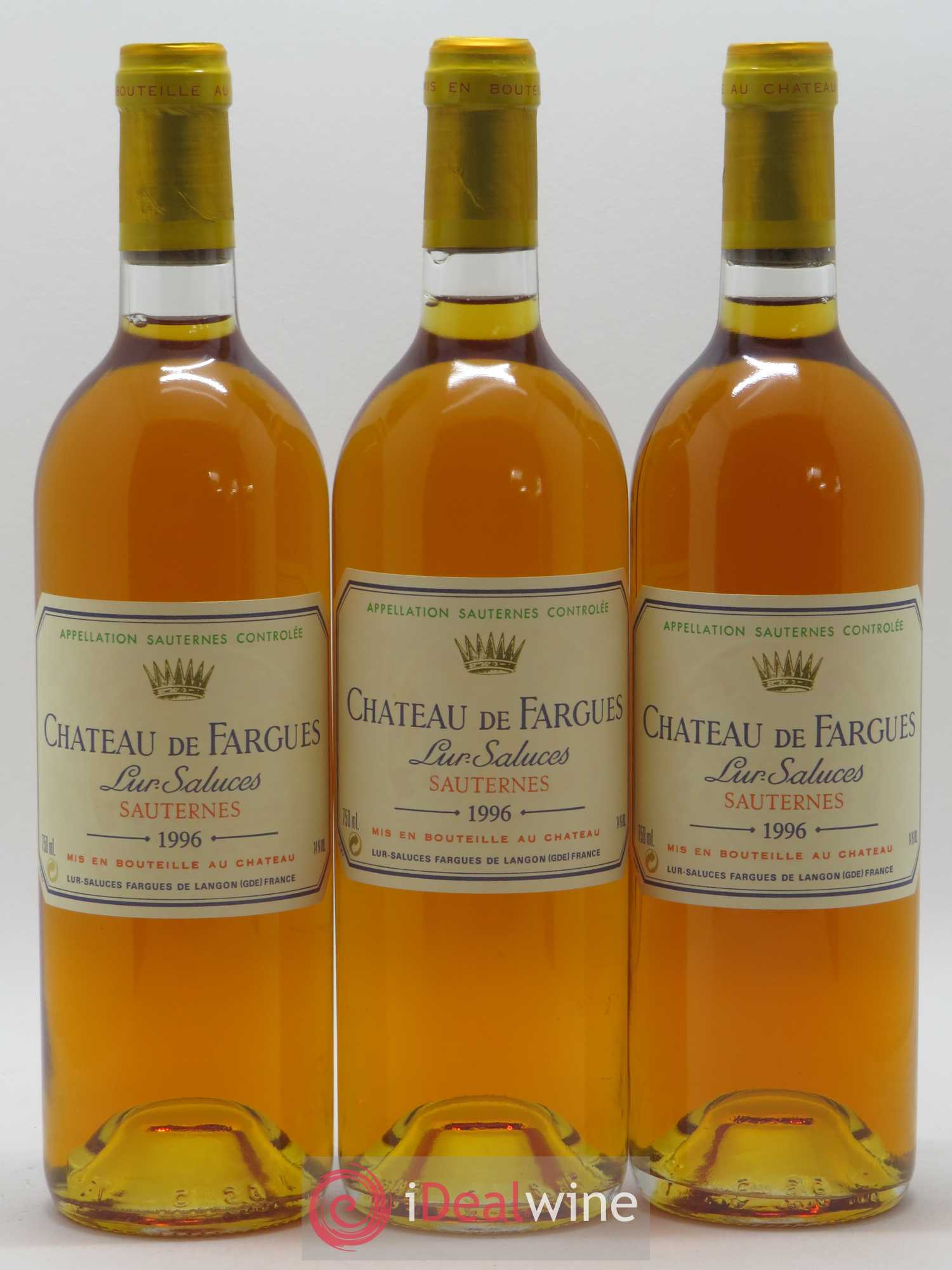 Château de Fargues 1996 - Lotto di 12 bottiglie - 3