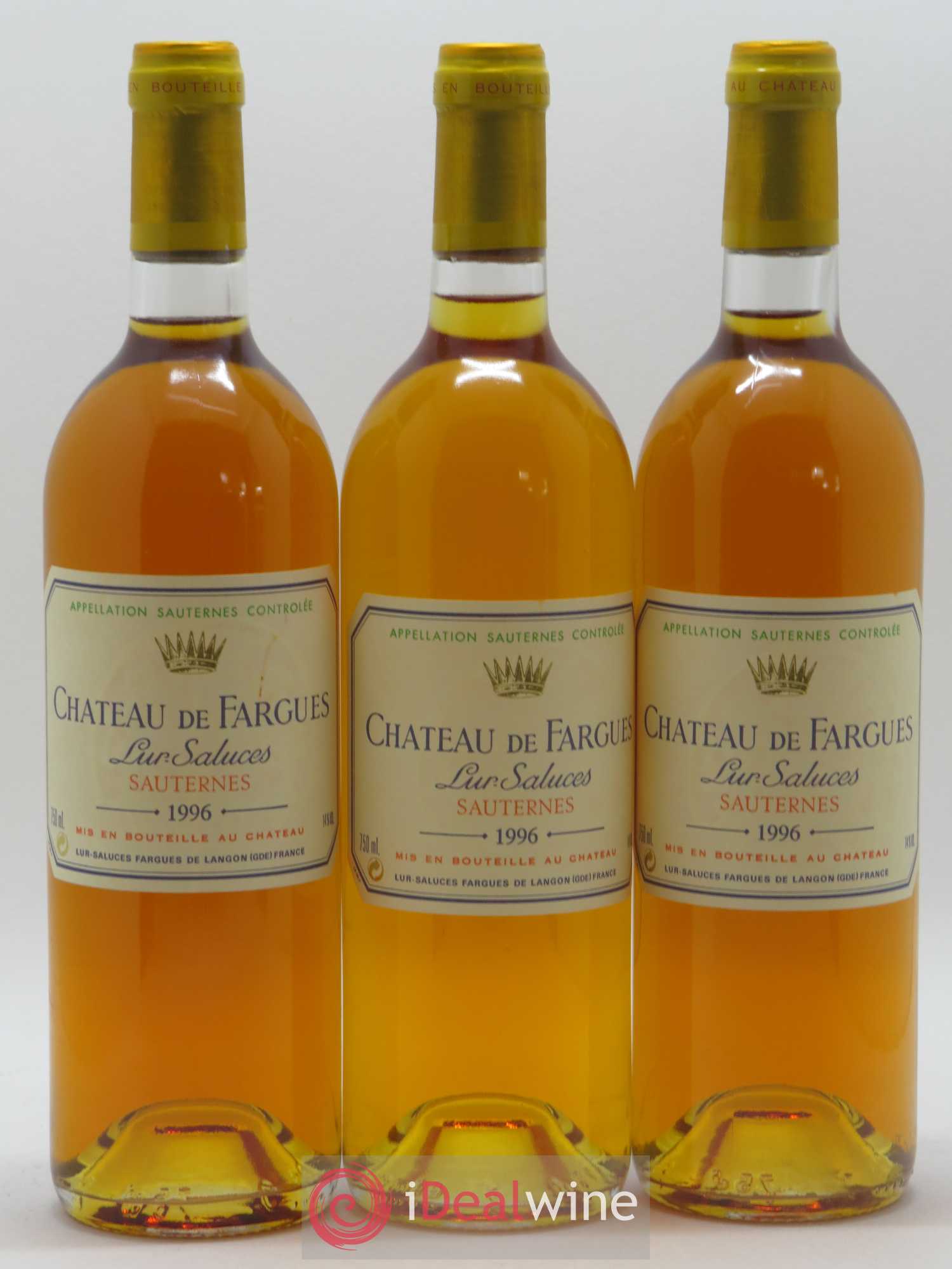 Château de Fargues 1996 - Lotto di 12 bottiglie - 4