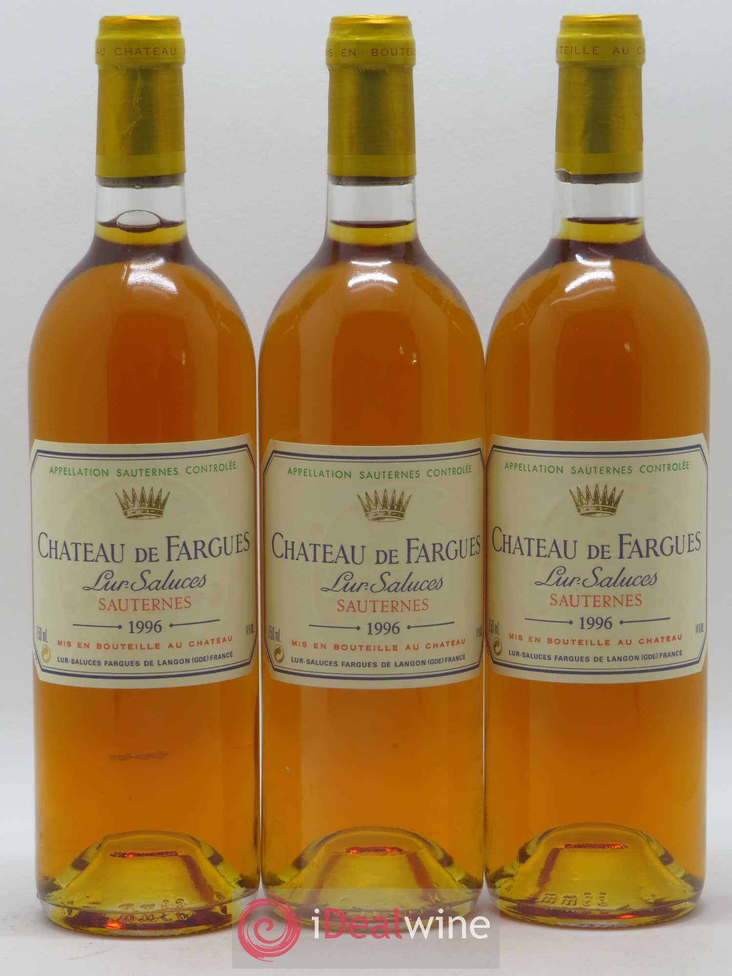 Château de Fargues 1996 - Lotto di 12 bottiglie - 4