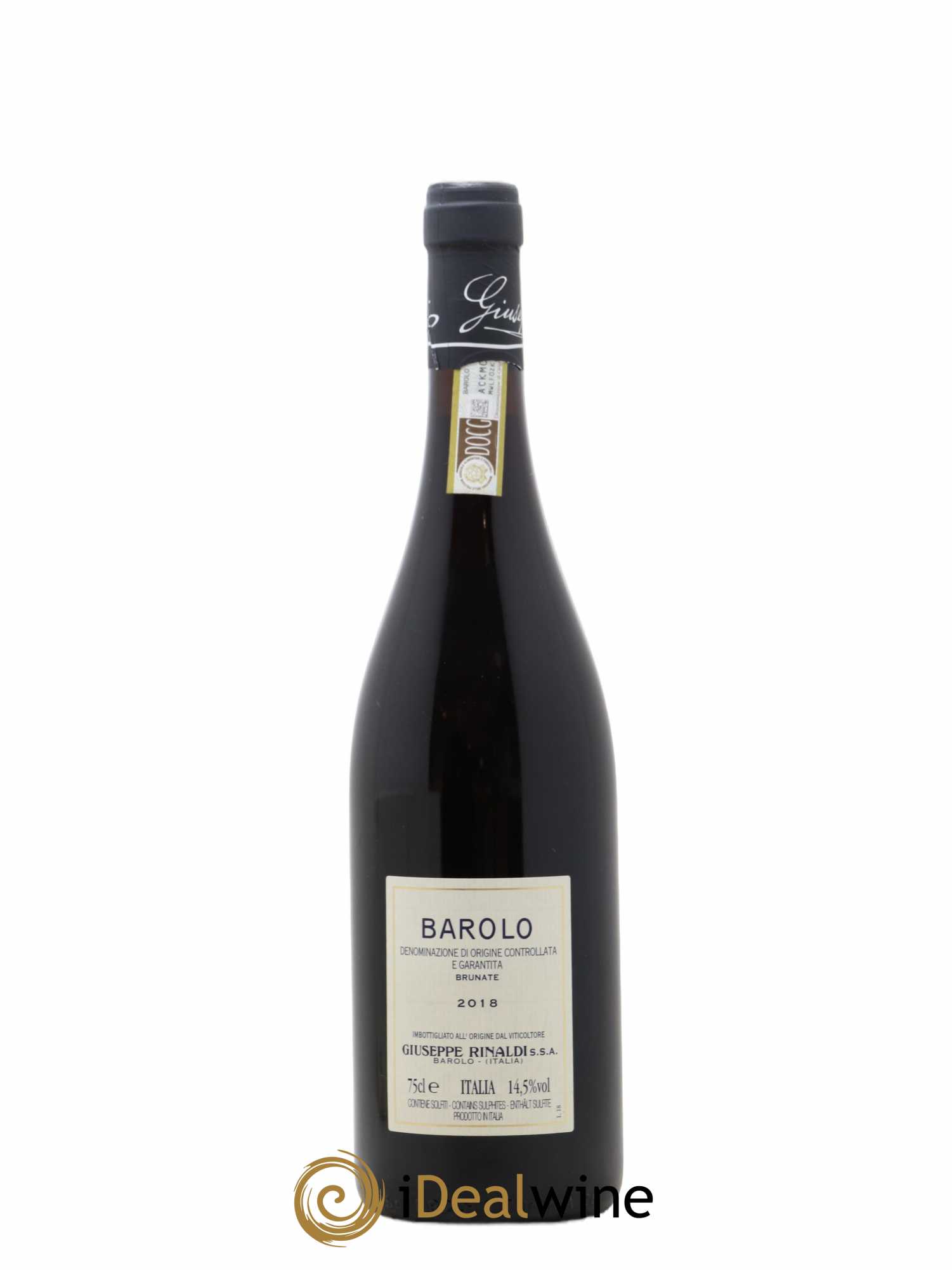 Barolo DOCG Brunate Giuseppe Rinaldi 2018 - Posten von 1 Flasche - 1