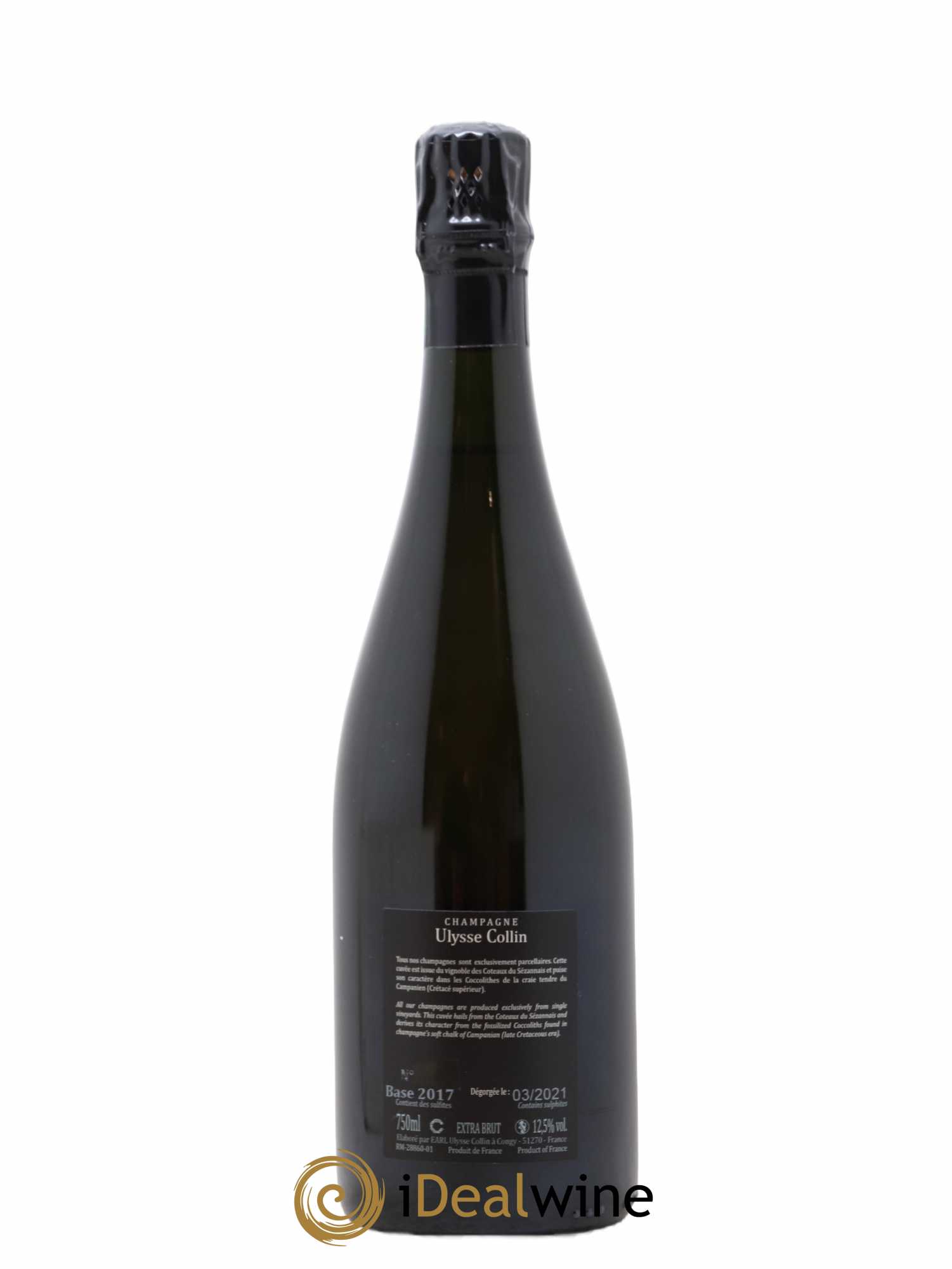 Les Maillons Blanc de Noirs Extra-Brut Ulysse Collin - Lot de 1 bouteille - 1
