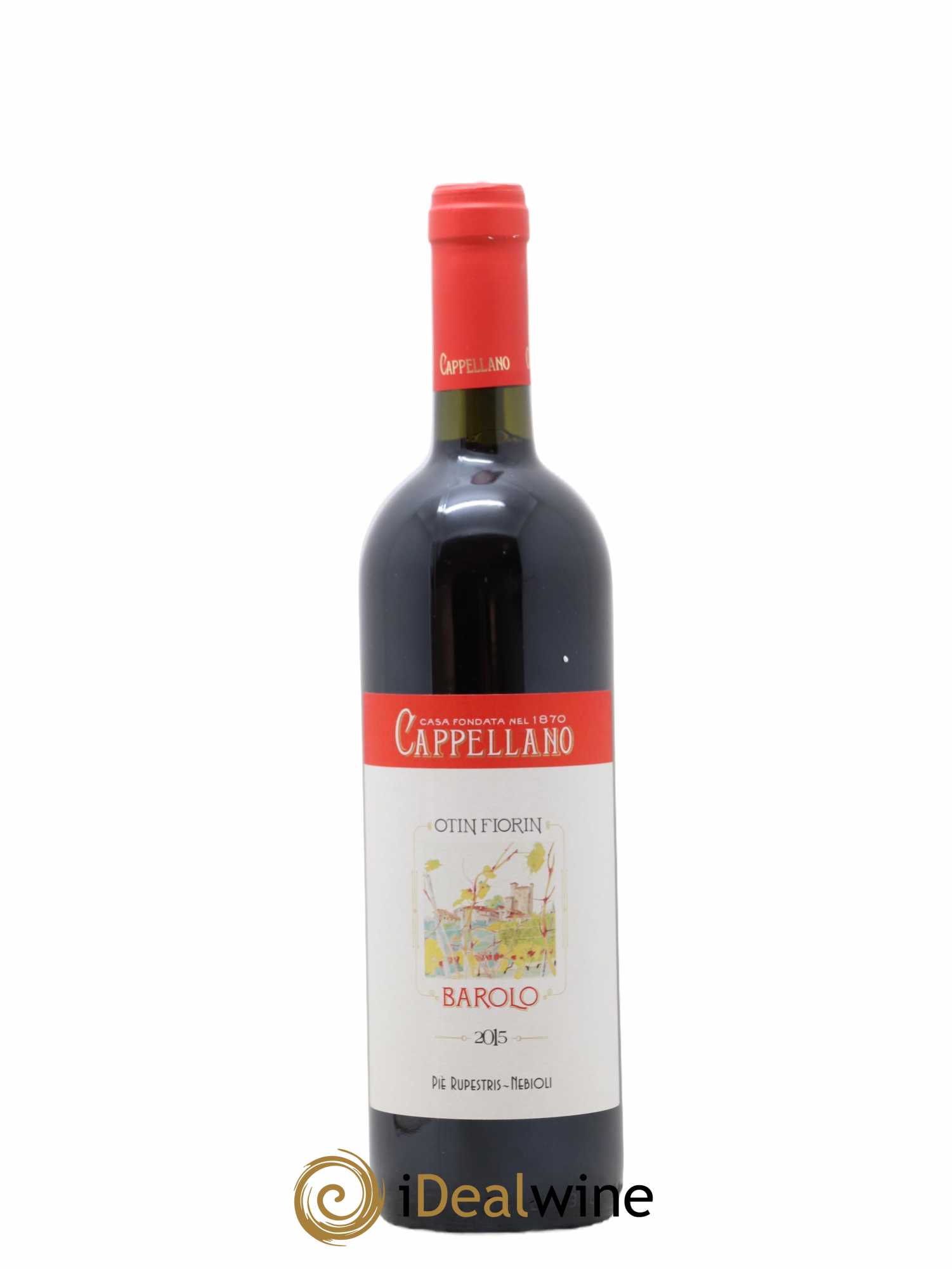 Barolo DOCG Pie Rupestris Cappellano 2015 - Lot of 1 bottle - 0