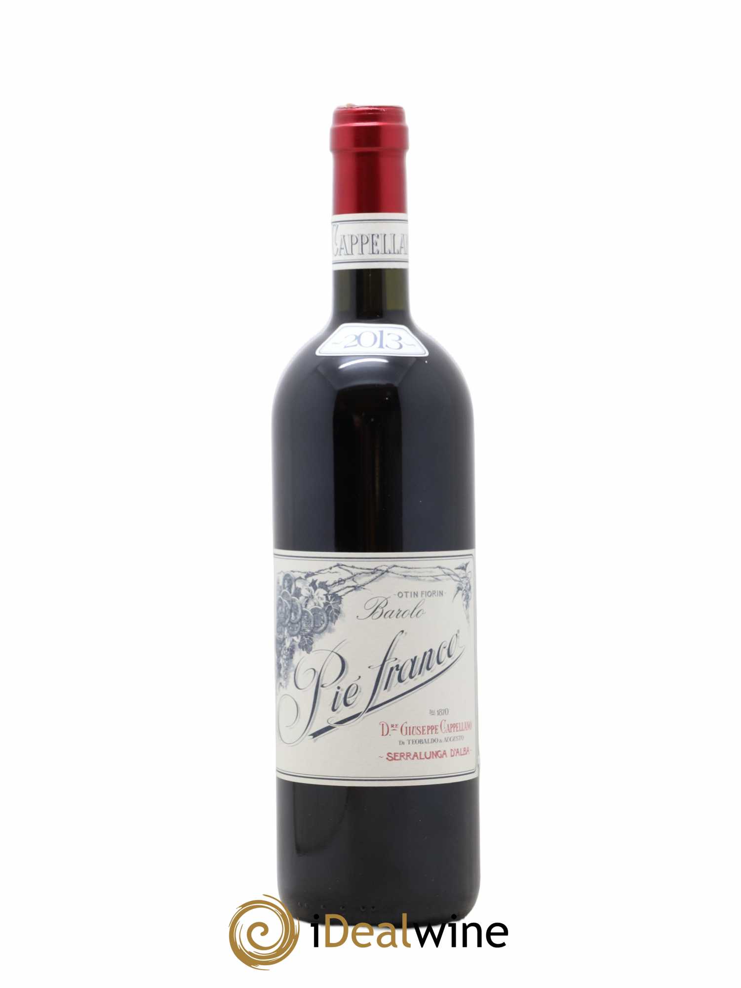 Barolo DOCG Pié Franco Cappellano 2013 - Lot de 1 bouteille - 0