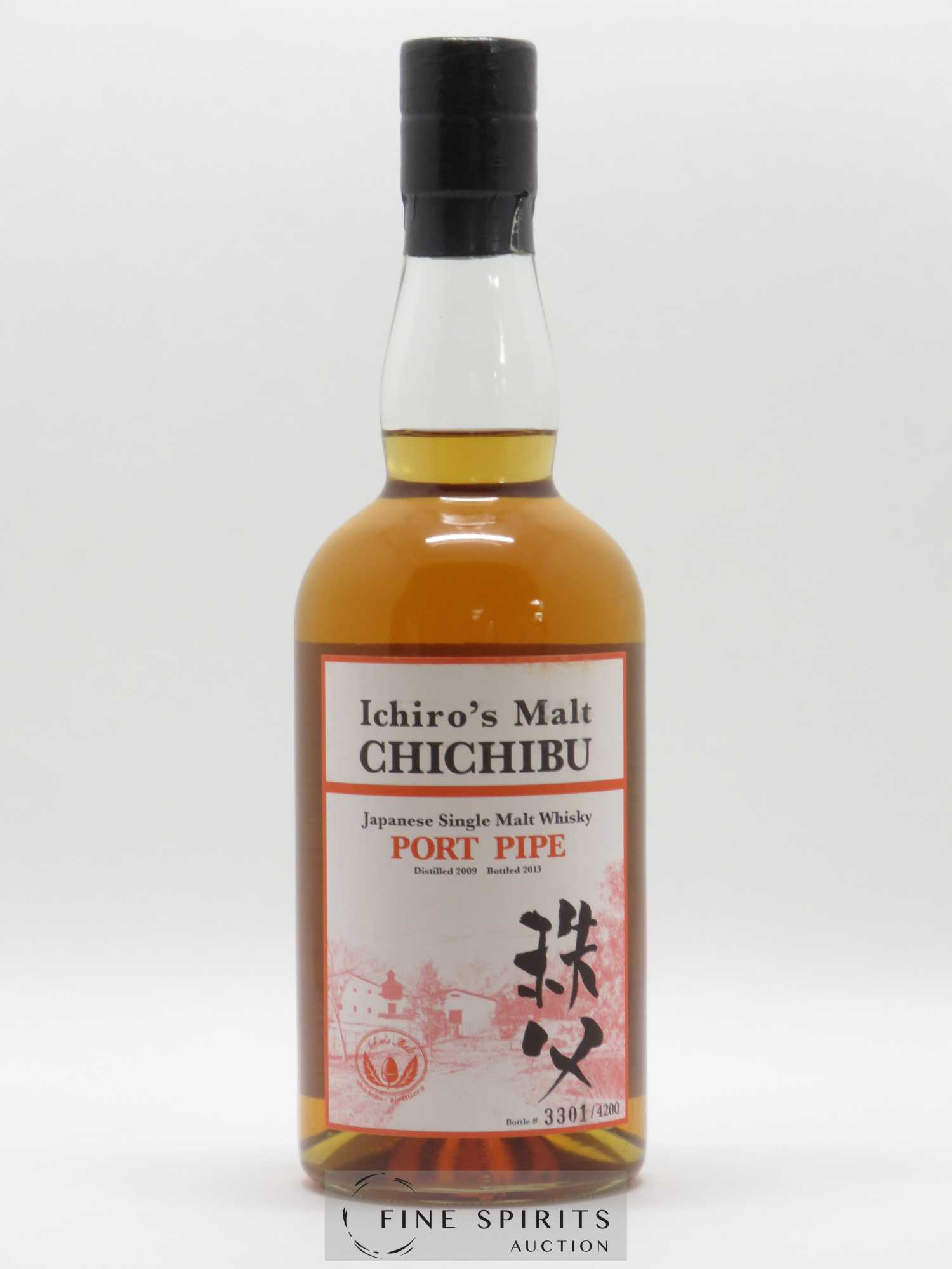Chichibu 2009 Number One Drinks Port Pipe One of 4200 - bottled 2013 Ichiro's Malt - Lot de 1 bouteille - 1