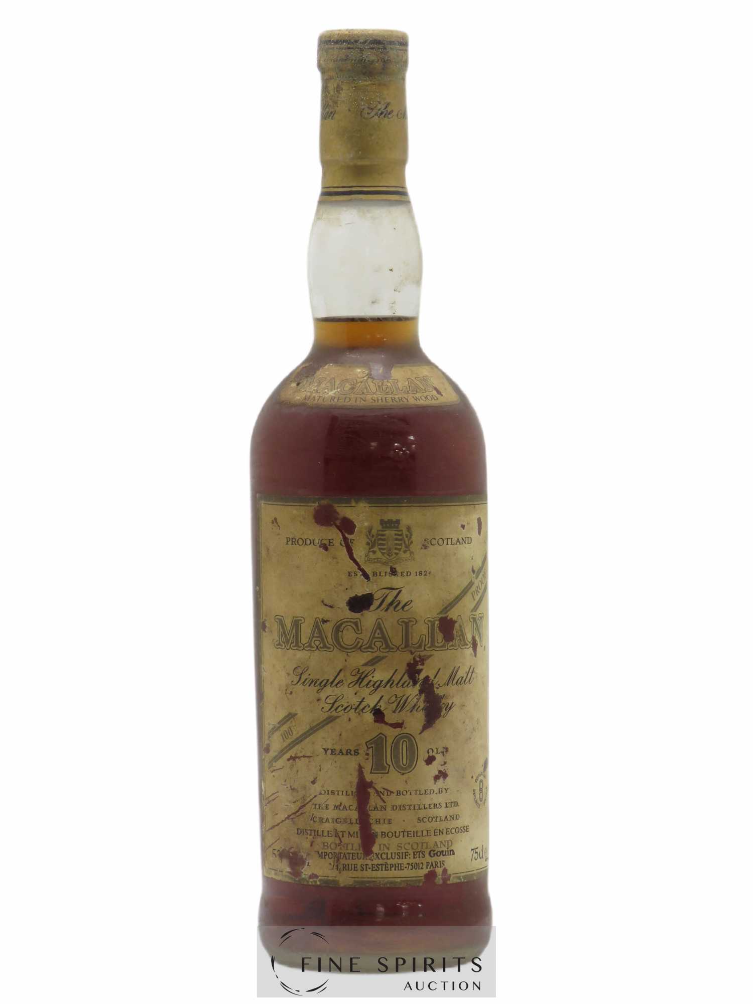 Macallan (The) 10 years Of. 100 Proof ETS Gouin - Lot de 1 bouteille - 0