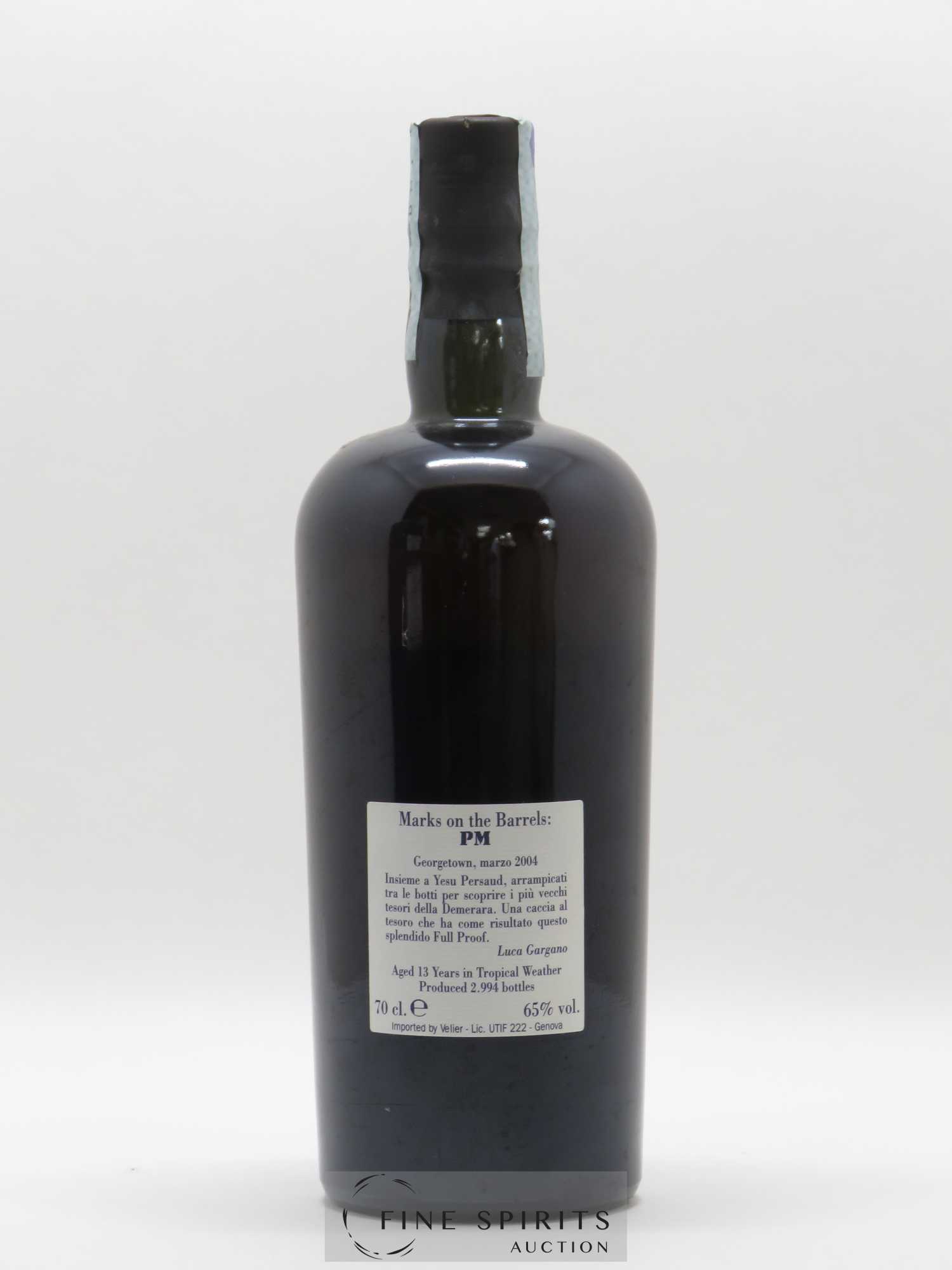 Port Mourant 13 years 1993 Velier Full Proof Barrels PM - One of 2994 - bottled in 2006 - Lot de 1 bouteille - 2