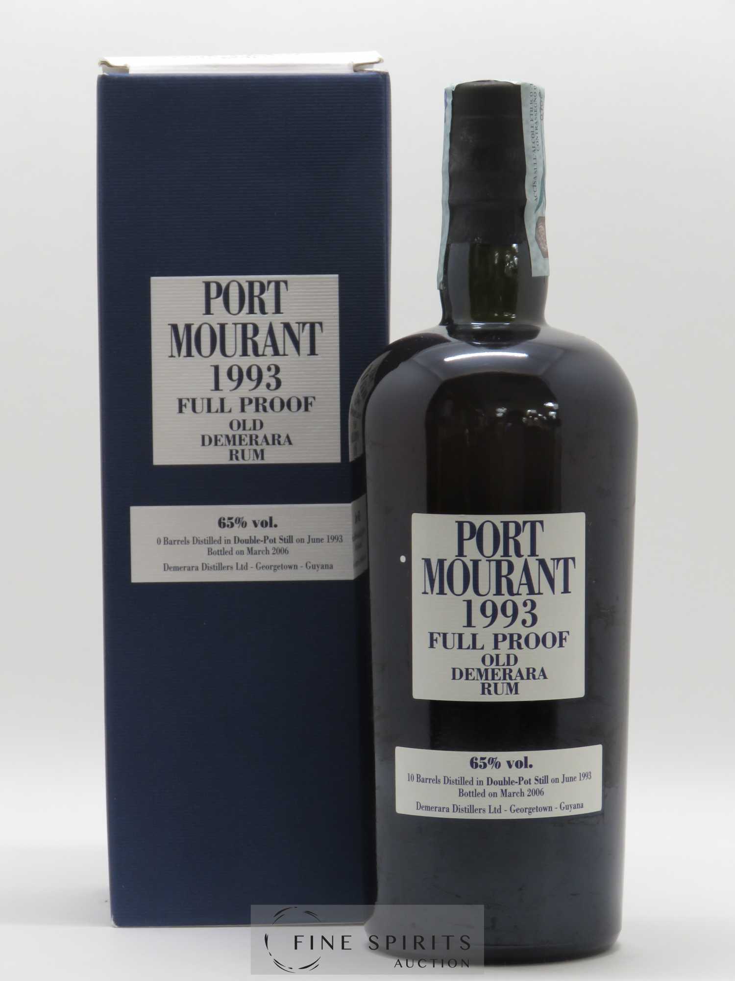 Port Mourant 13 years 1993 Velier Full Proof Barrels PM - One of 2994 - bottled in 2006 - Lot de 1 bouteille - 0