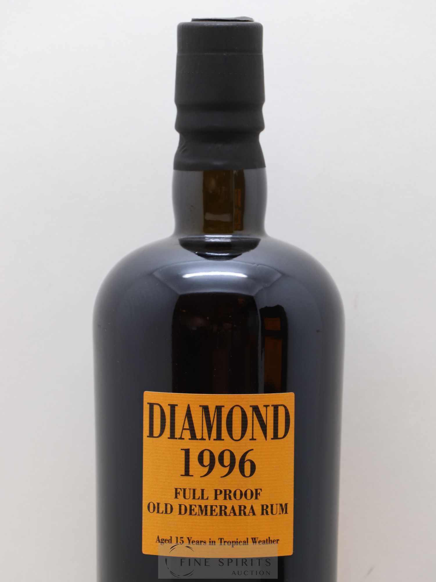 Diamond 15 years 1996 Of. Full Proof Barrels SVW - bottled in 2011 Velier - Lot de 1 bouteille - 3
