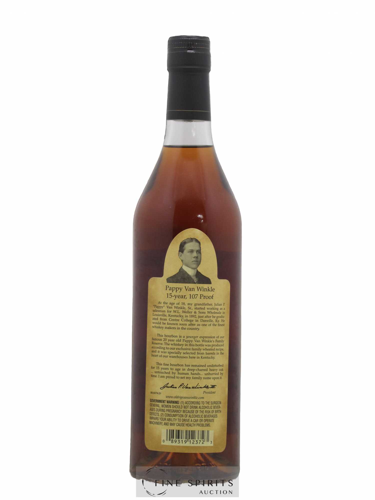 Pappy Van Winkle's 15 years Of. Family Reserve - Lotto di 1 bottiglia - 1