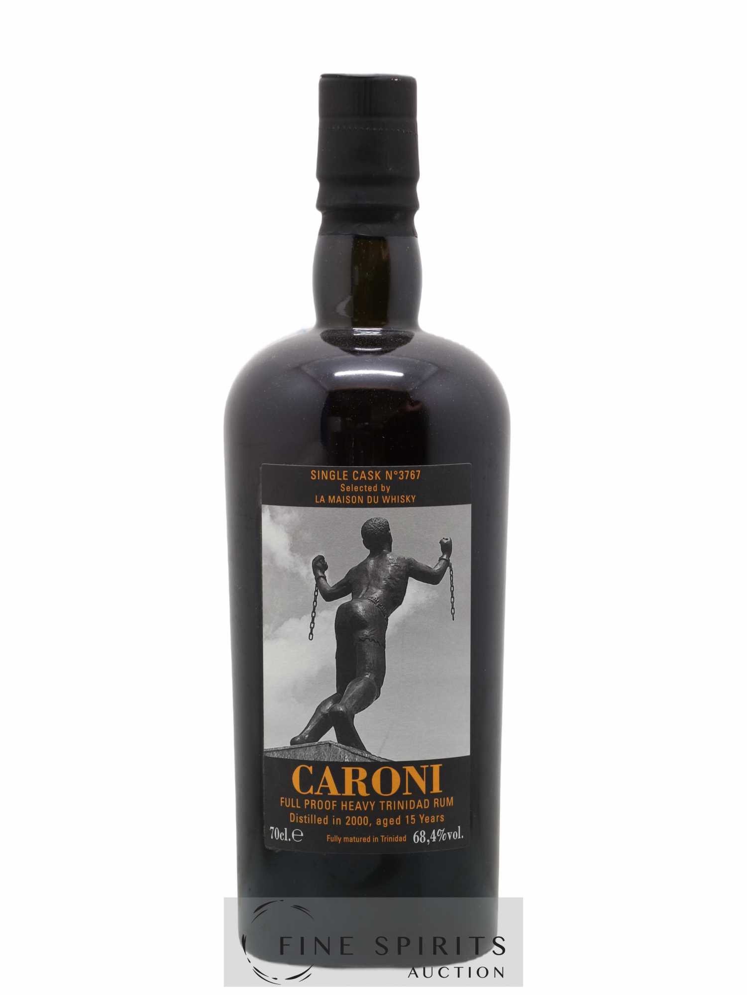 Caroni 15 years 2000 Velier Single Cask n°3767 - bottled 2015 LMDW - Lot de 1 bouteille - 0