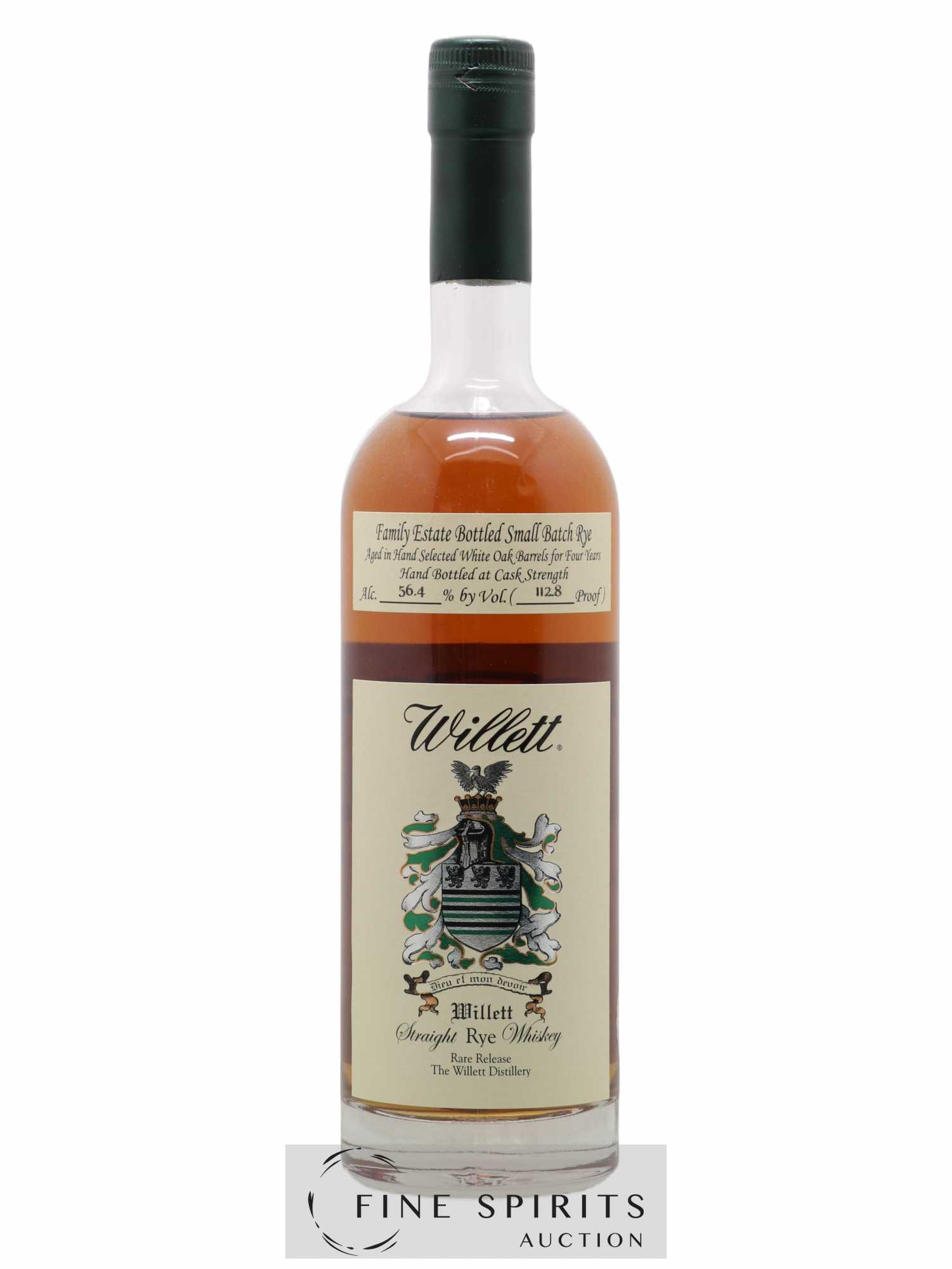 Willett 4 years Of. Small Batch Rare Release - Lot de 1 bouteille - 0