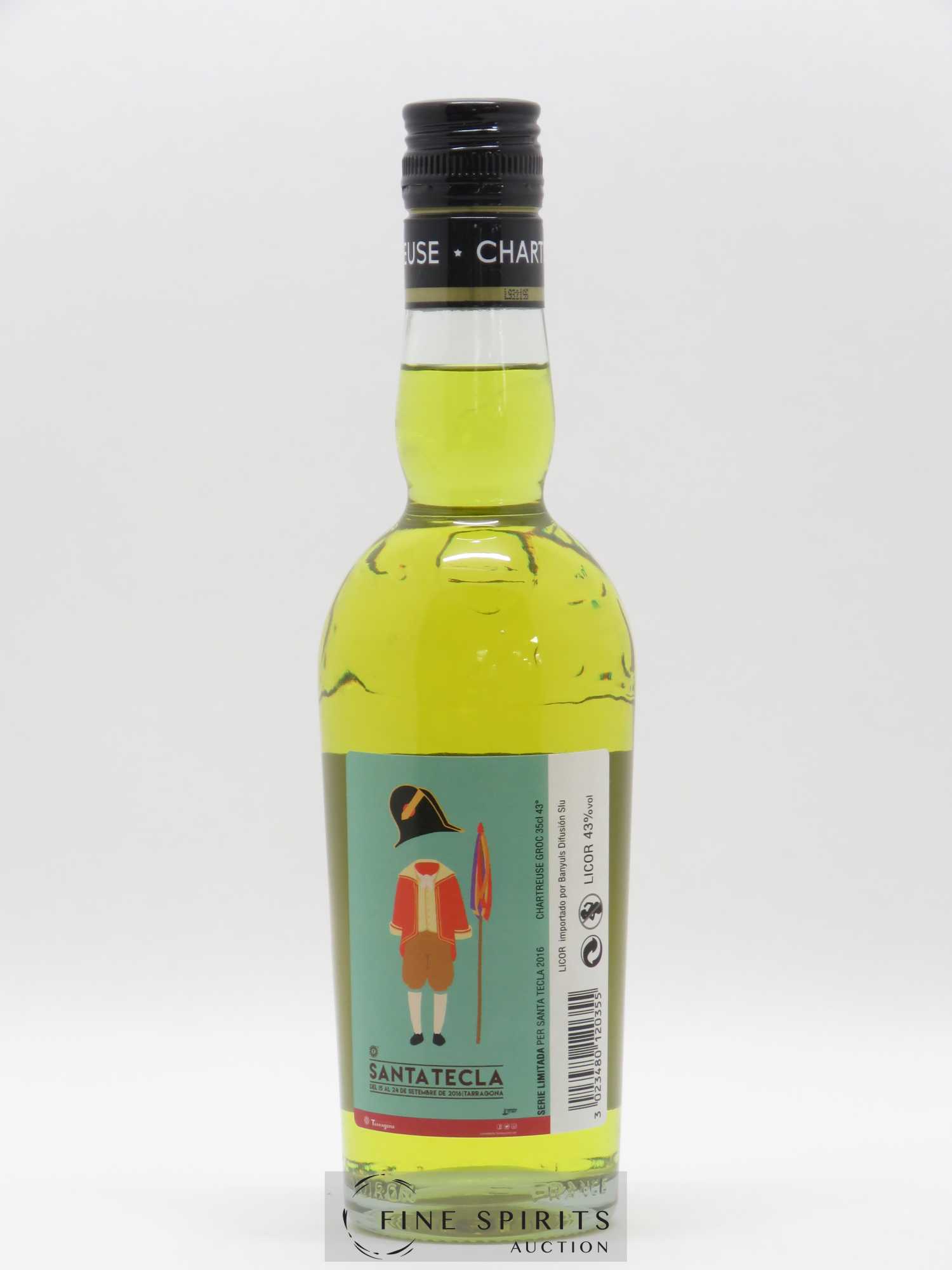Chartreuse Of. Jaune Santa Tecla 2016 Banyuls Difusión Serie Limitada - Posten von 1 Demi-Flasche - 1