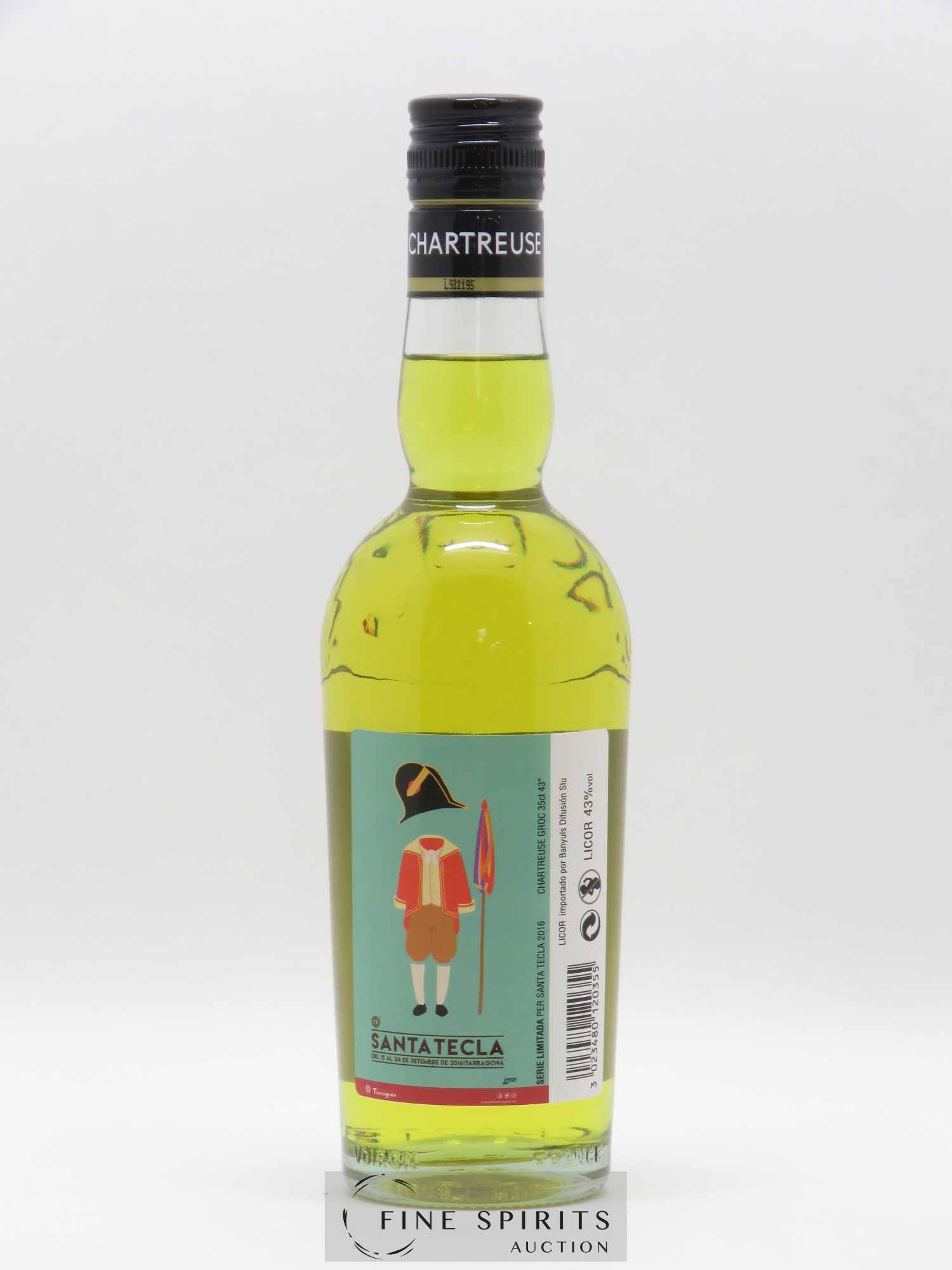Chartreuse Of. Jaune Santa Tecla 2016 Banyuls Difusión Serie Limitada - Posten von 1 Demi-Flasche - 1