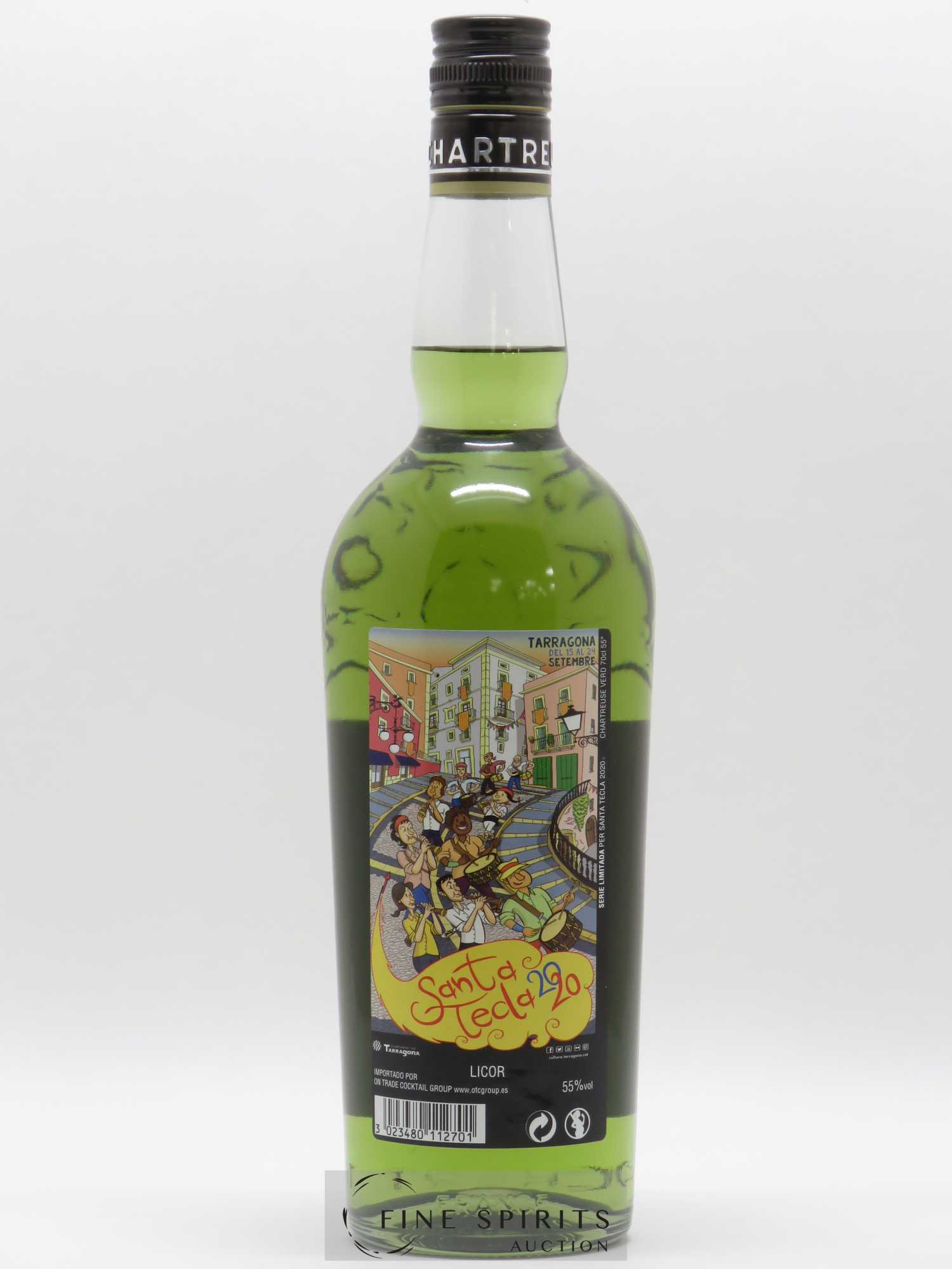 Chartreuse Of. Verte Santa Tecla 2020 On Trade Cocktail Group Serie Limitada - Lot of 1 bottle - 1