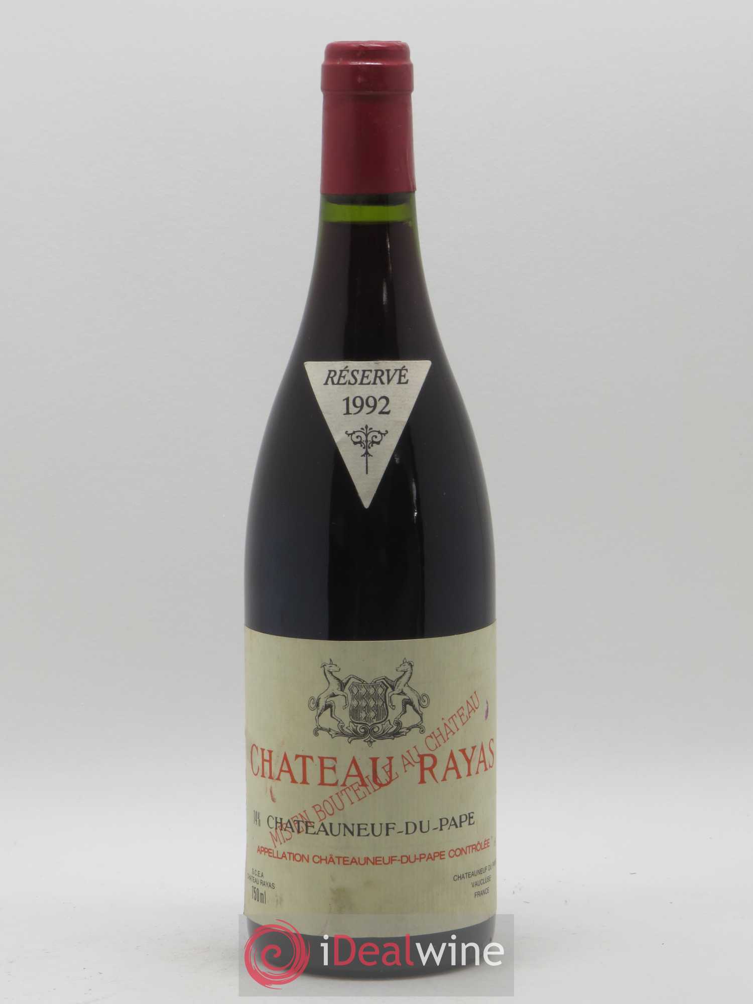 Châteauneuf-du-Pape Château Rayas Emmanuel Reynaud 1992 - Lot de 1 bouteille - 0