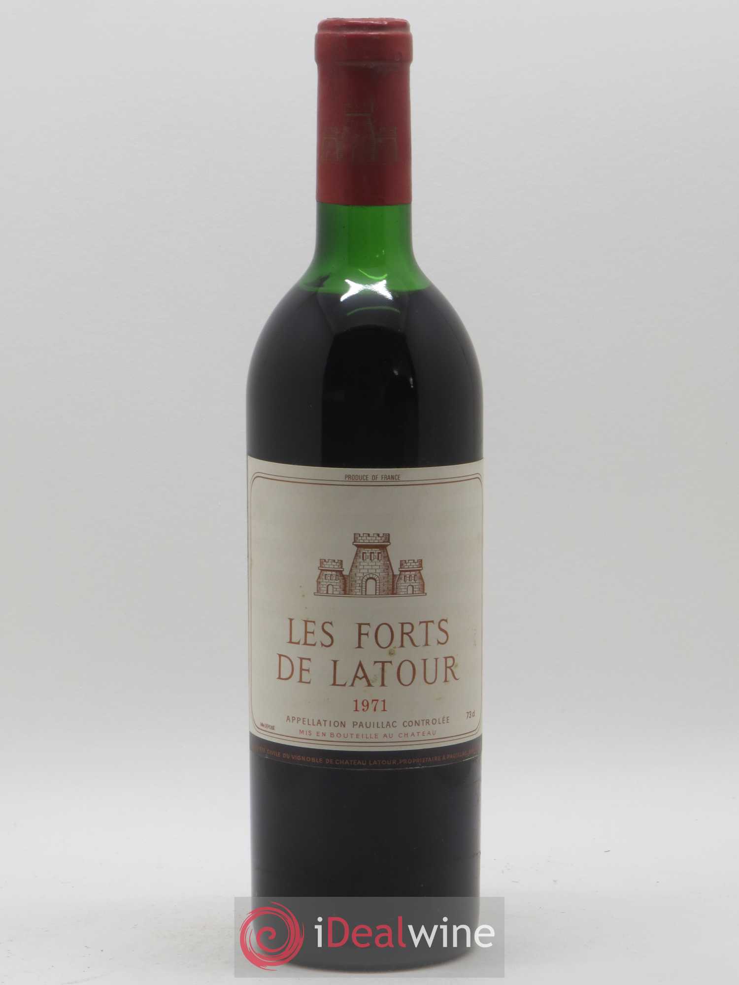 Les Forts de Latour Second Vin 1971 - Lot de 1 bouteille - 0