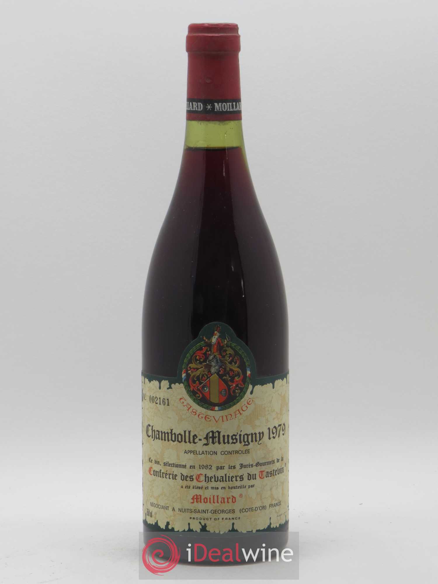 Chambolle-Musigny Moillard Tastevinage 1979 - Lot de 1 bouteille - 0