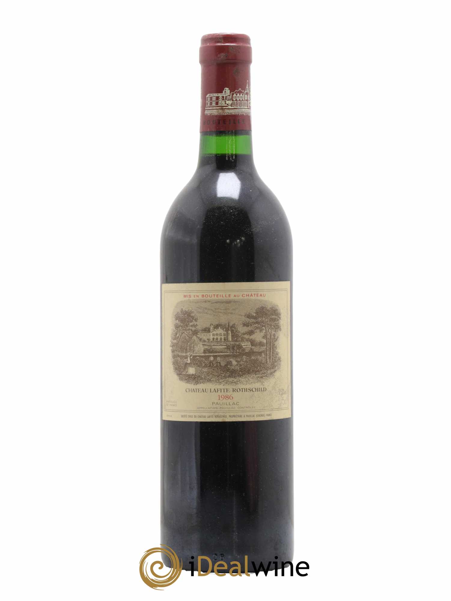 Château Lafite Rothschild 1er Grand Cru Classé 1986 - Lot de 1 bouteille - 0