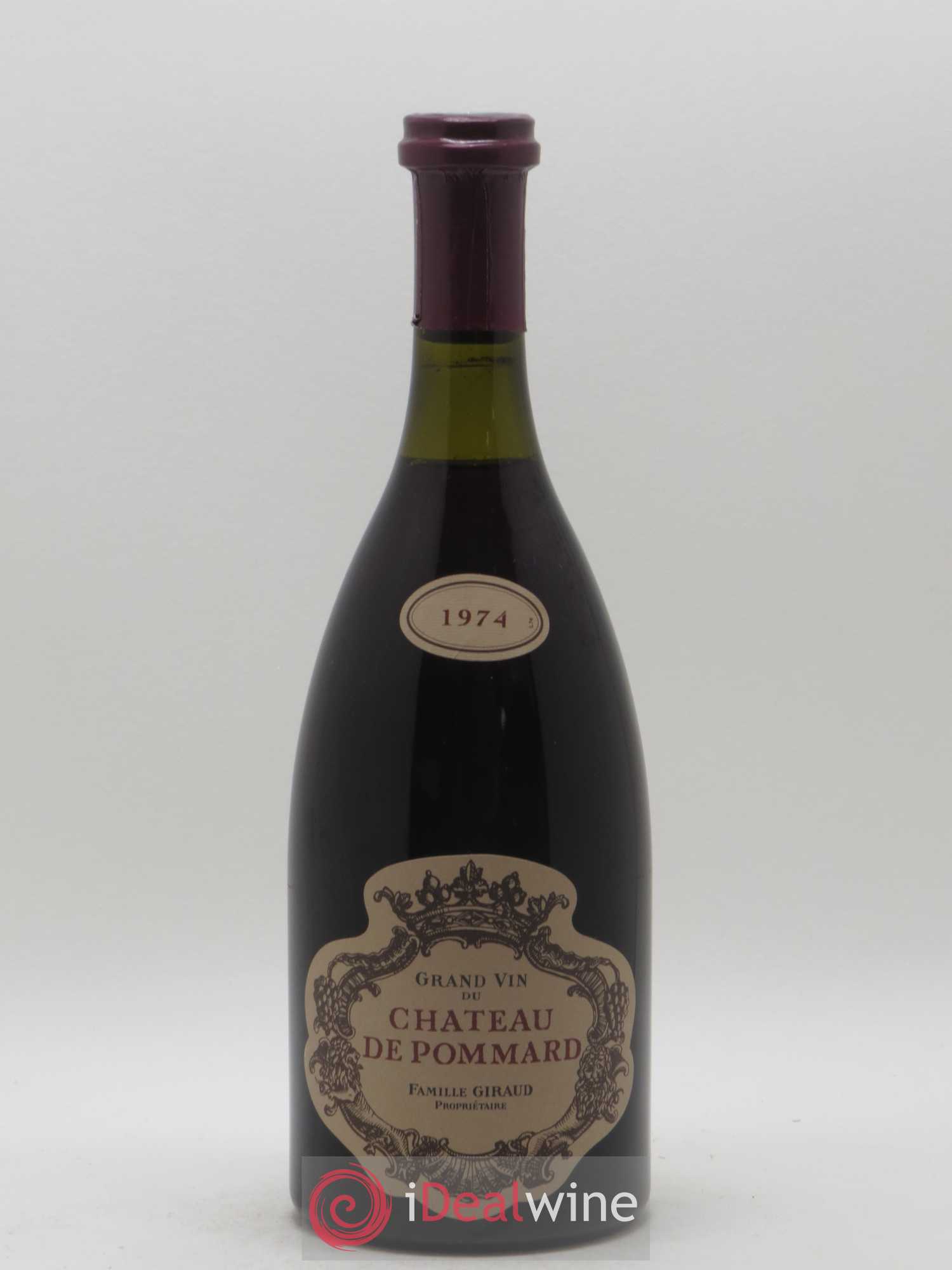 Pommard Château de Pommard 1974 - Lot de 1 bouteille - 0