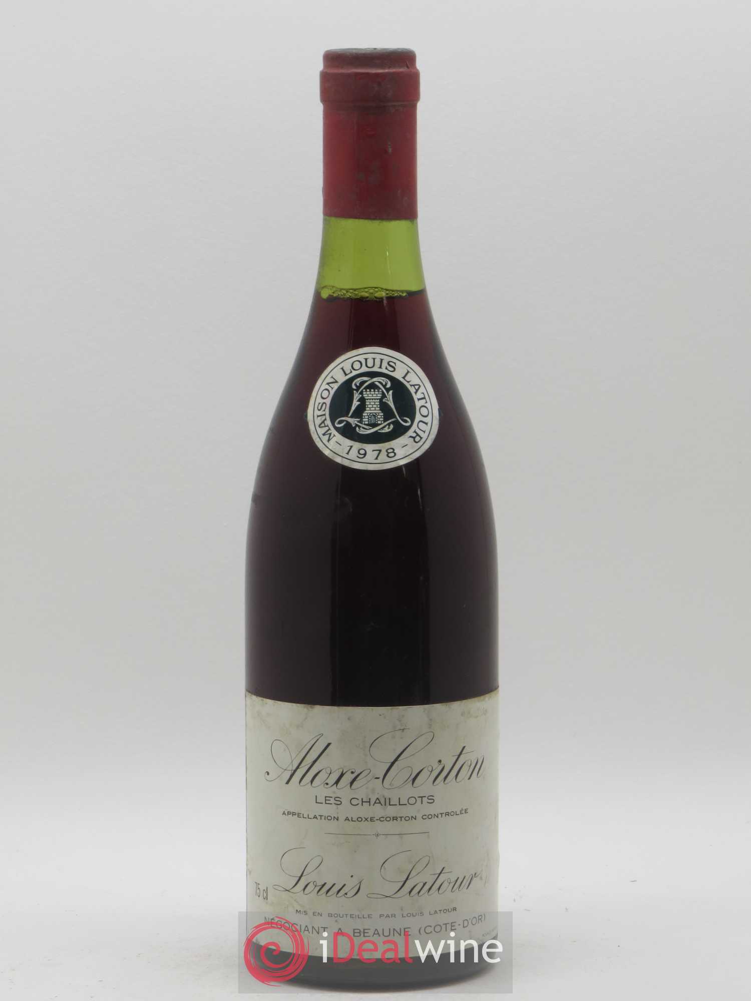 Aloxe-Corton 1er Cru Les Chaillots Louis Latour 1978 - Lot de 1 bouteille - 0