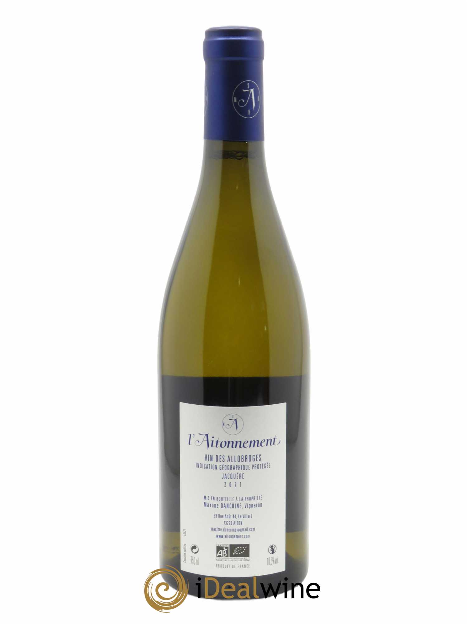 IGP Vin des Allobroges Genesis L'Aitonnement - Maxime Dancoine 2021 - Lot of 1 bottle - 1