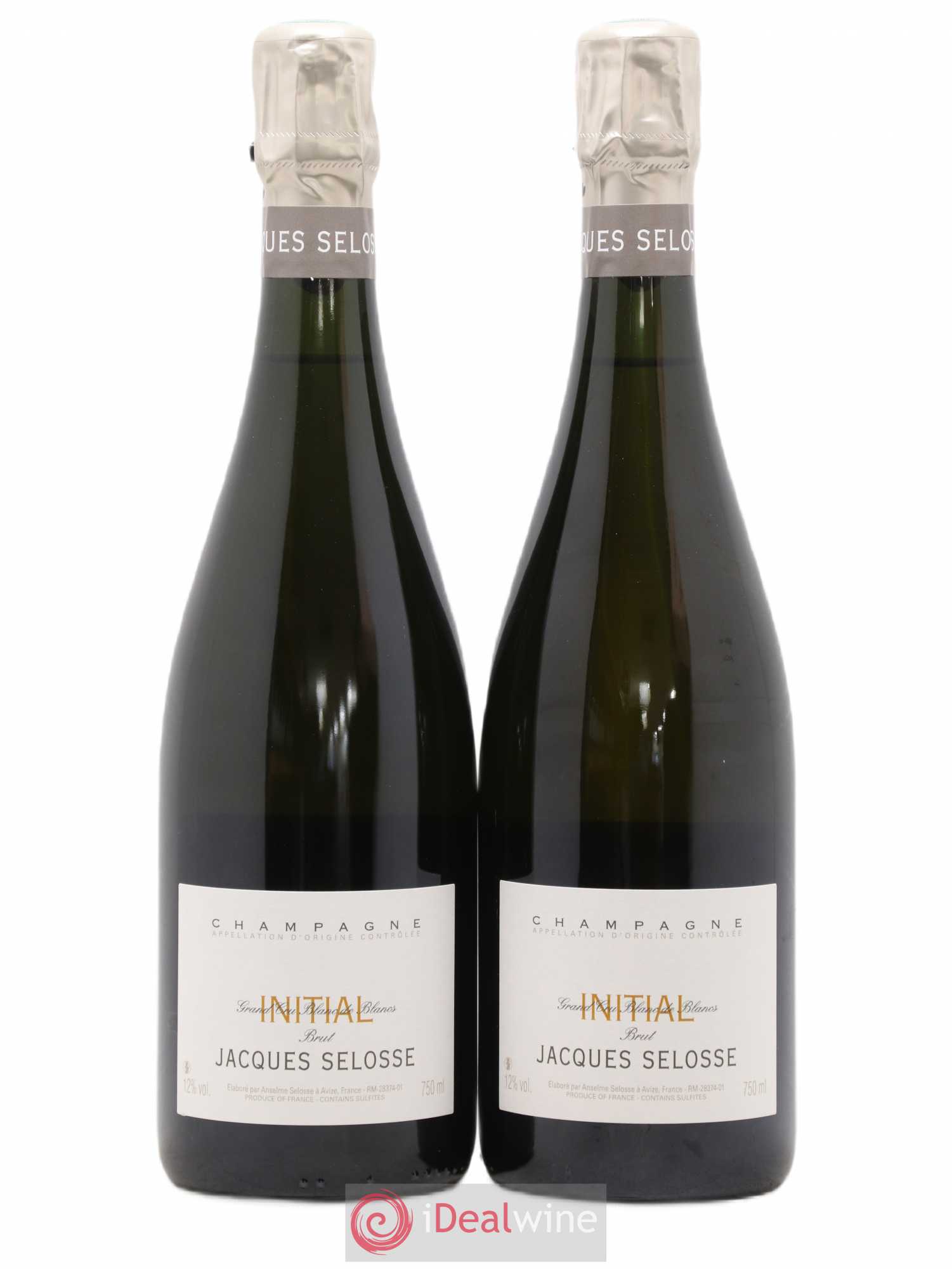 Initial Brut Jacques Selosse - Lot de 2 bouteilles - 0