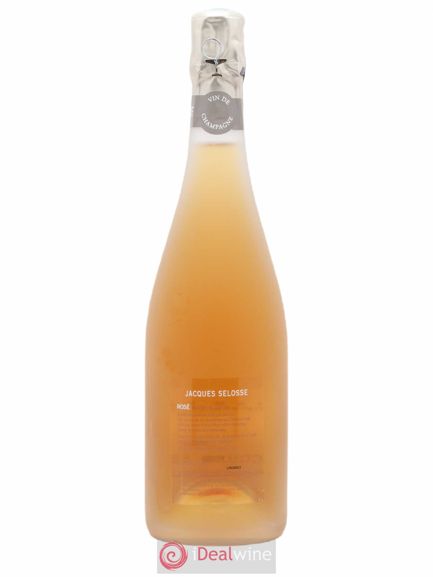 Rosé Brut Jacques Selosse - Lot de 1 bouteille - 1