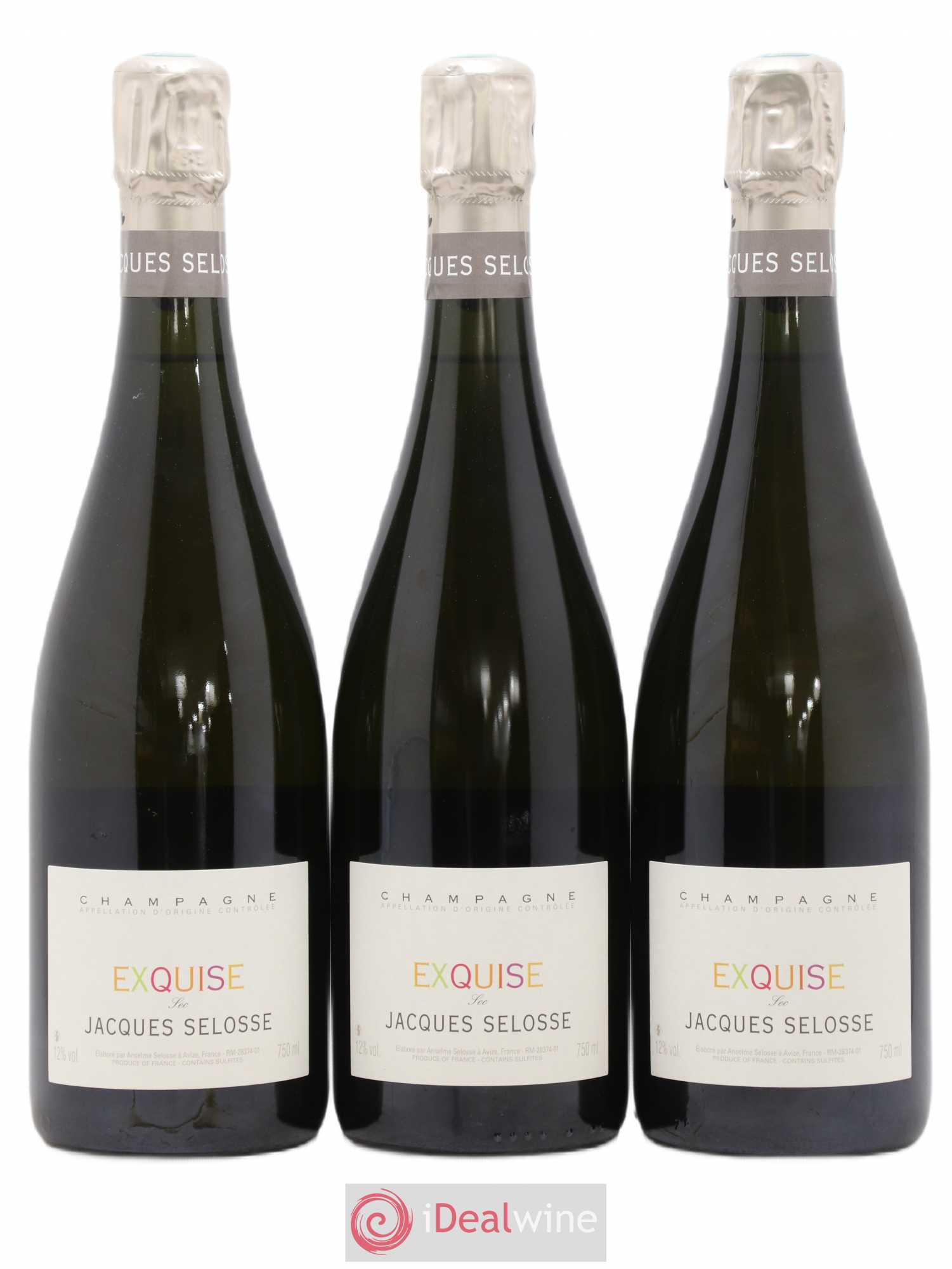 Exquise NV Jacques Selosse - Lot de 3 bouteilles - 0