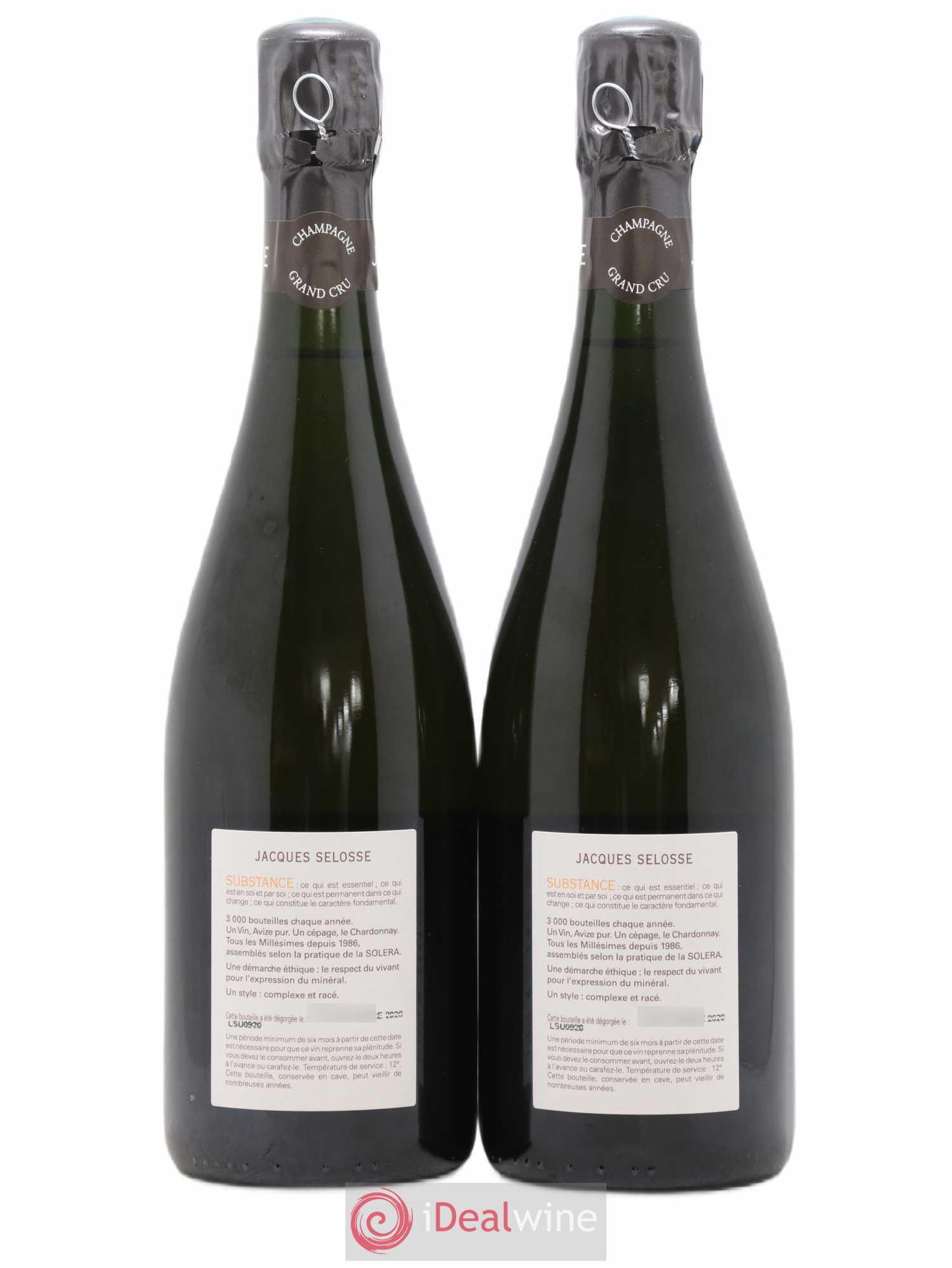 Substance Jacques Selosse - Lot de 2 bouteilles - 1