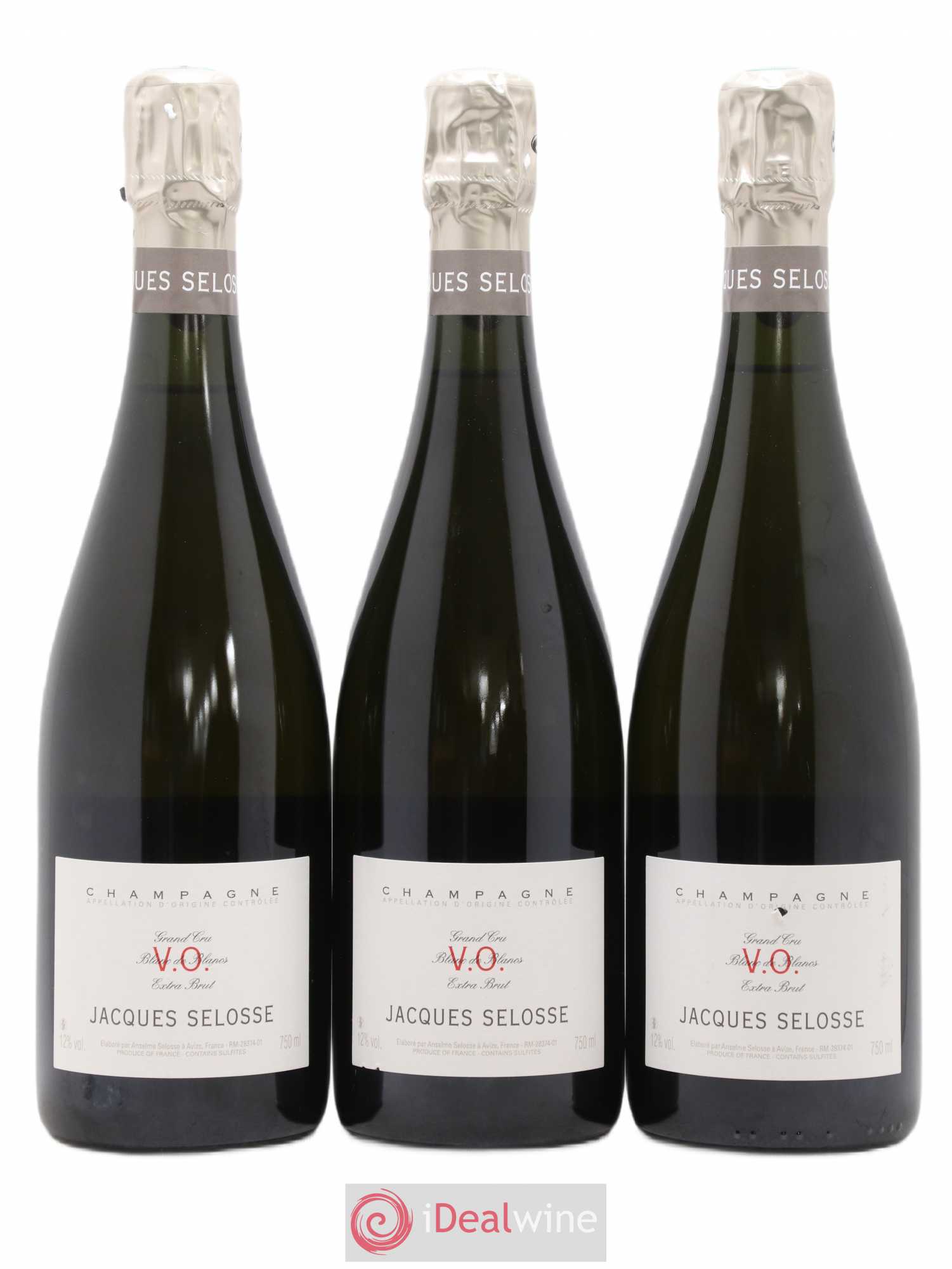 Version Originale Jacques Selosse - Lot de 3 bouteilles - 0