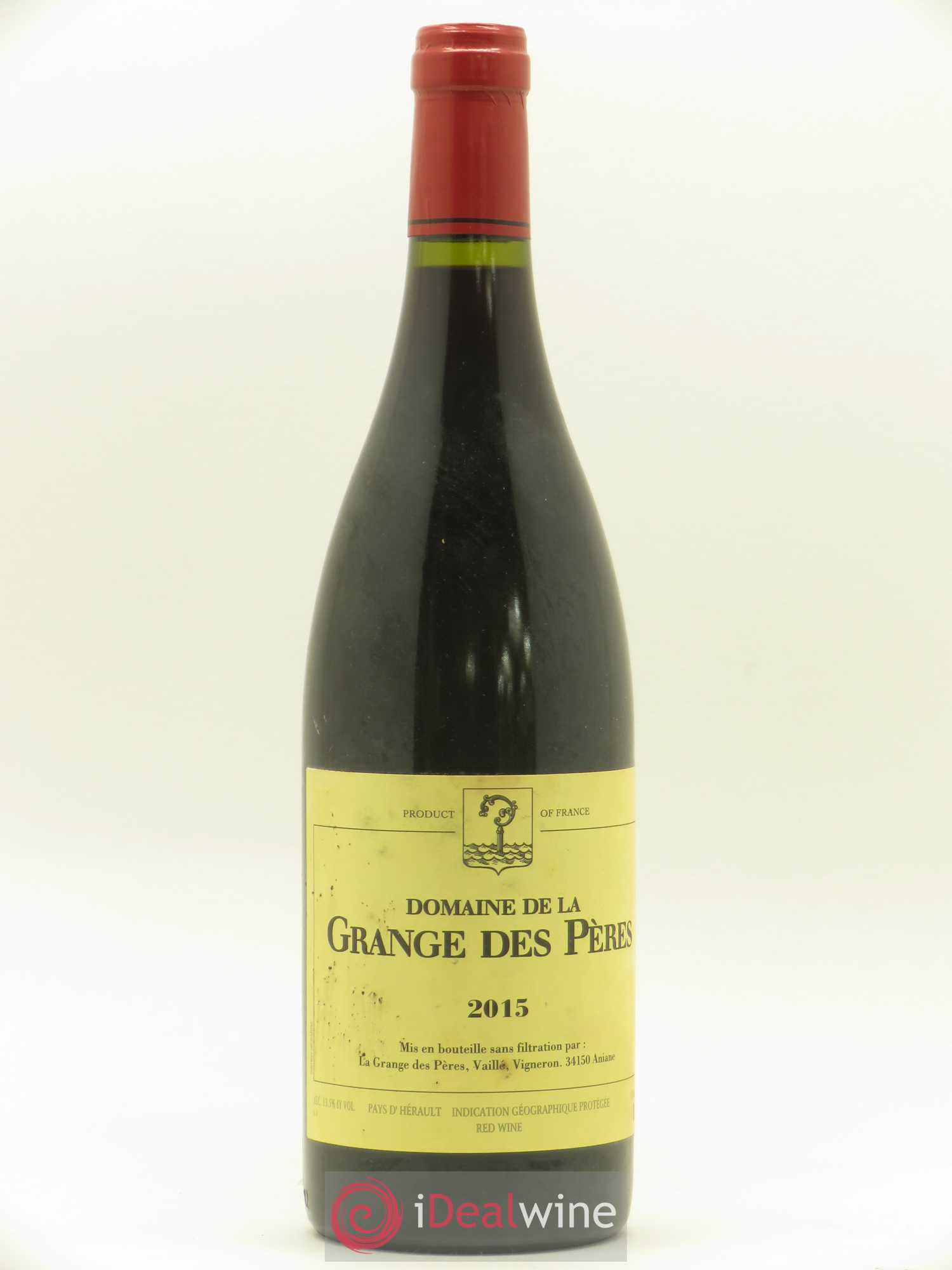 Pays d'Hérault Grange des Pères Laurent Vaillé 2015 - Lot de 1 bouteille - 0
