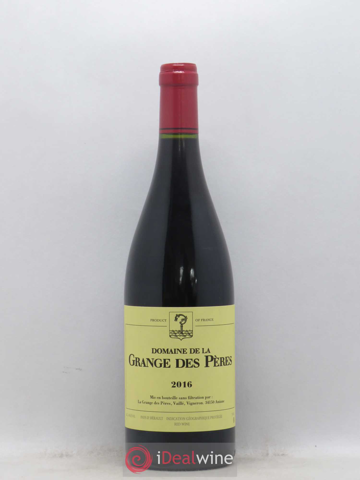 Pays d'Hérault Grange des Pères Laurent Vaillé 2016 - Lot de 1 bouteille - 0