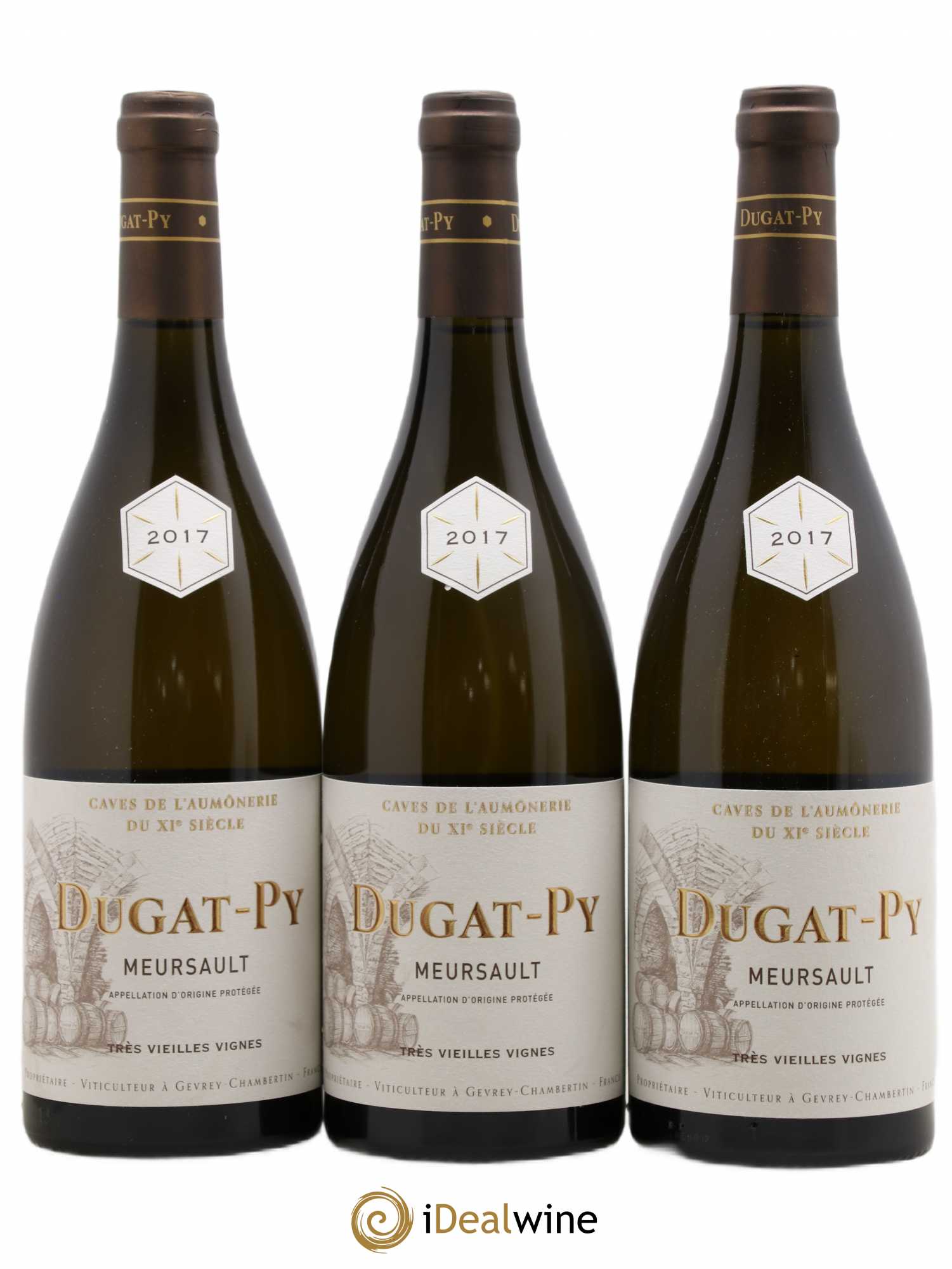 Meursault Très Vieilles Vignes Dugat-Py 2017 - Lot de 3 bouteilles - 0