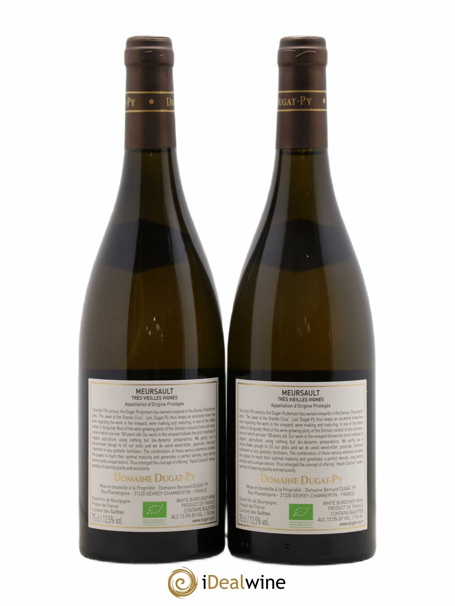 Meursault Très Vieilles Vignes Dugat-Py 2017 - Lot de 2 bouteilles - 1