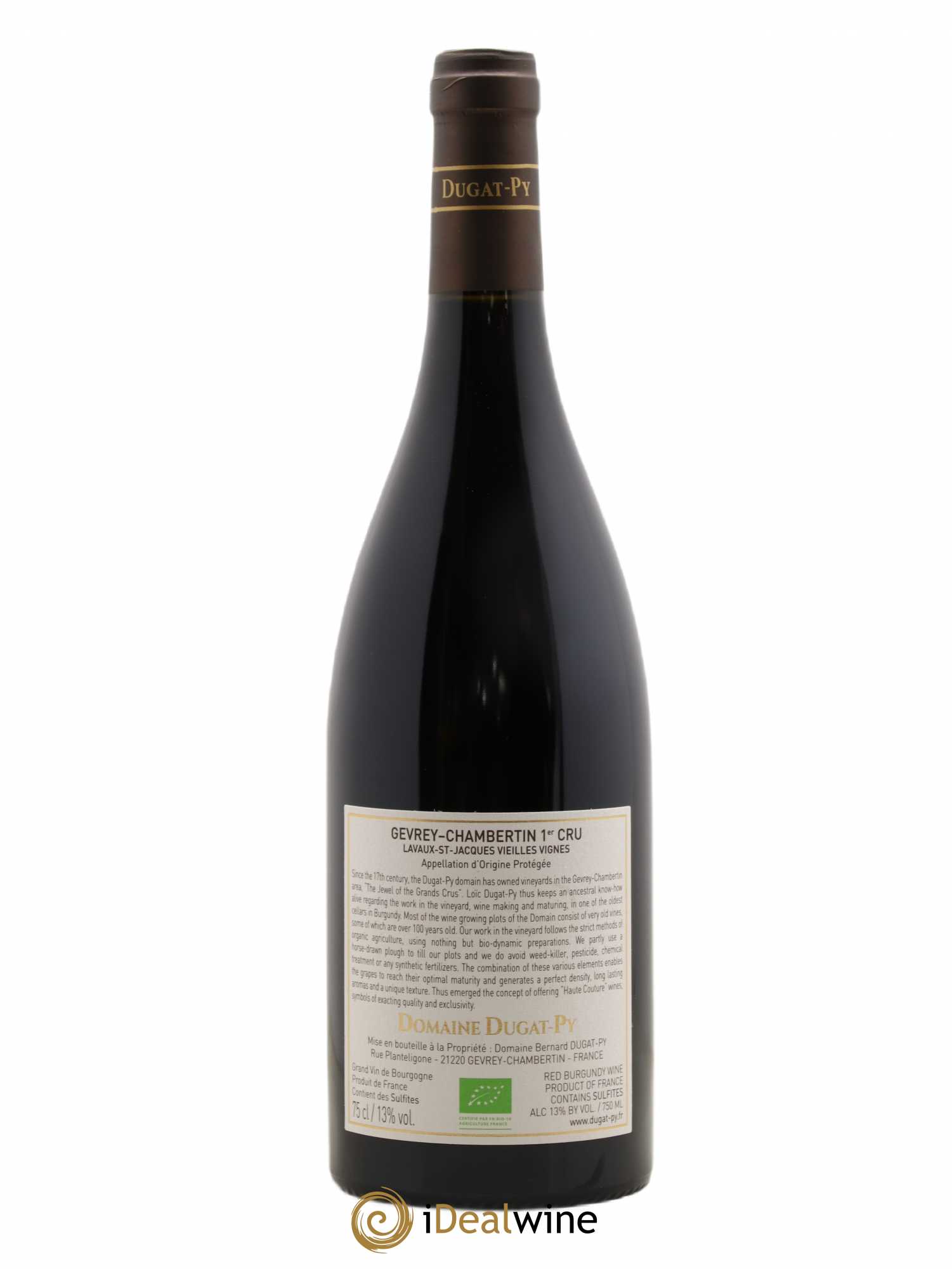 Gevrey-Chambertin 1er Cru Lavaux Saint Jacques Dugat-Py 2017 - Lot de 1 bouteille - 1